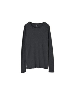 GNSL26522 40/1 COTTON TELECO CREW-NECK L/SL TEE