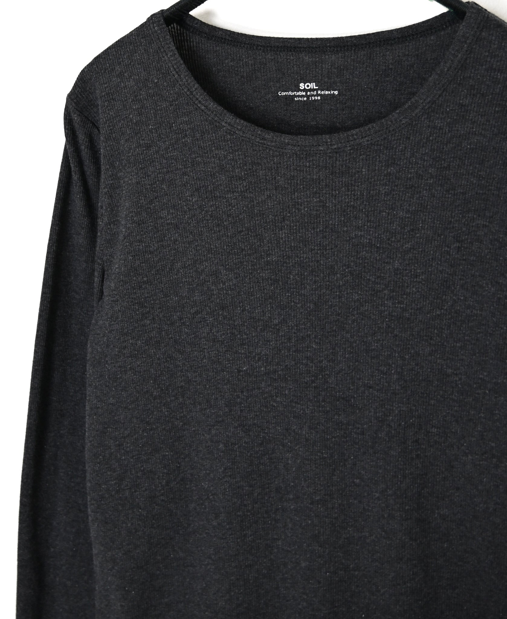 GNSL26522 40/1 COTTON TELECO CREW-NECK L/SL TEE