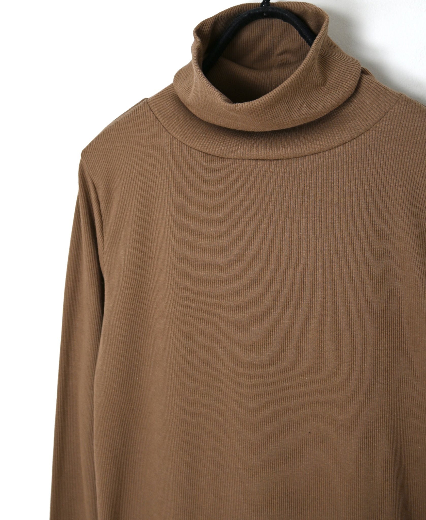 GNSL26521 40/1 COTTON TELECO TURTLE-NECK L/SL TEE