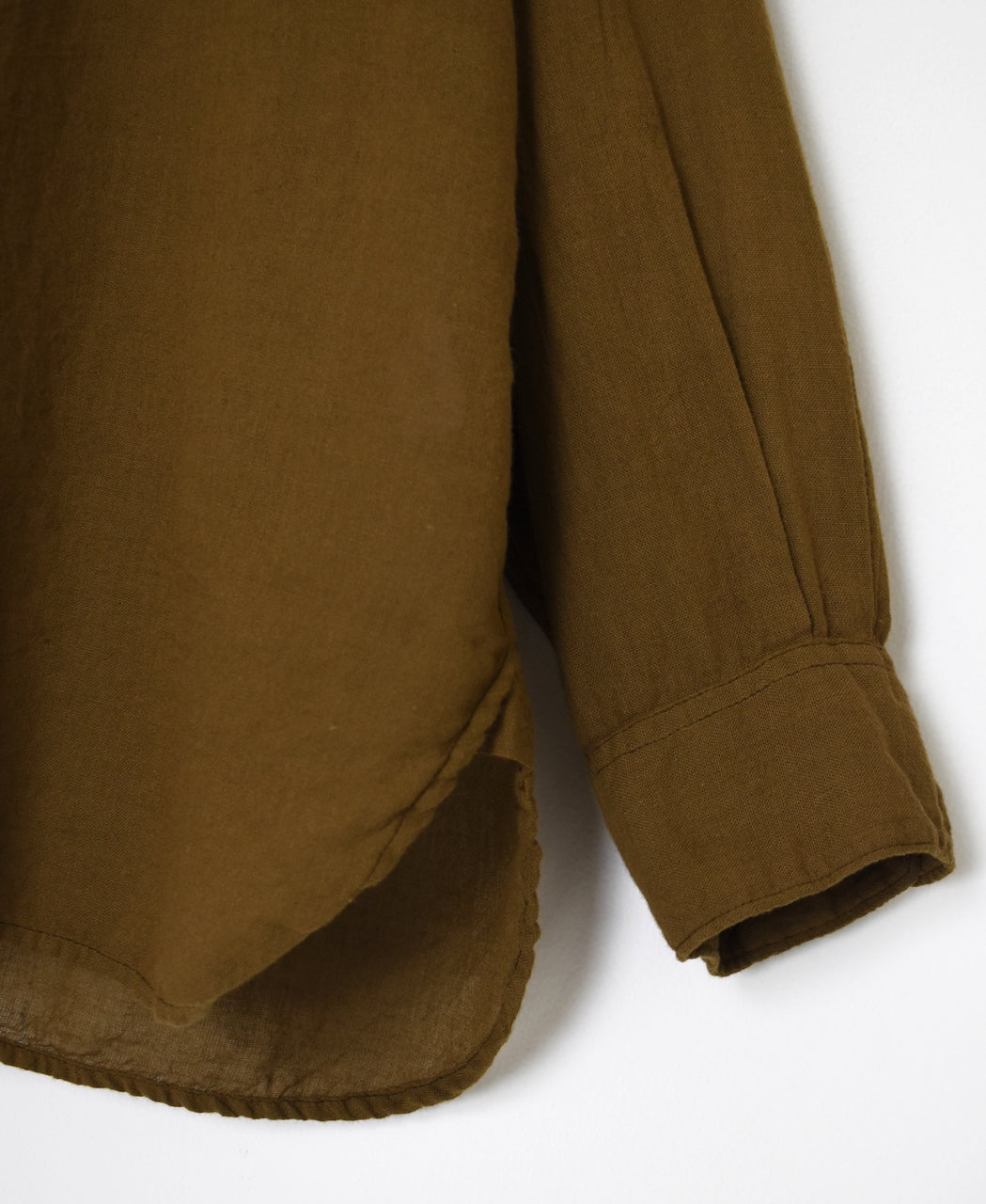 INAM2502G3D 30s GAUZE OVERDYE UTILITY REGULAR COLLAR SHIRT