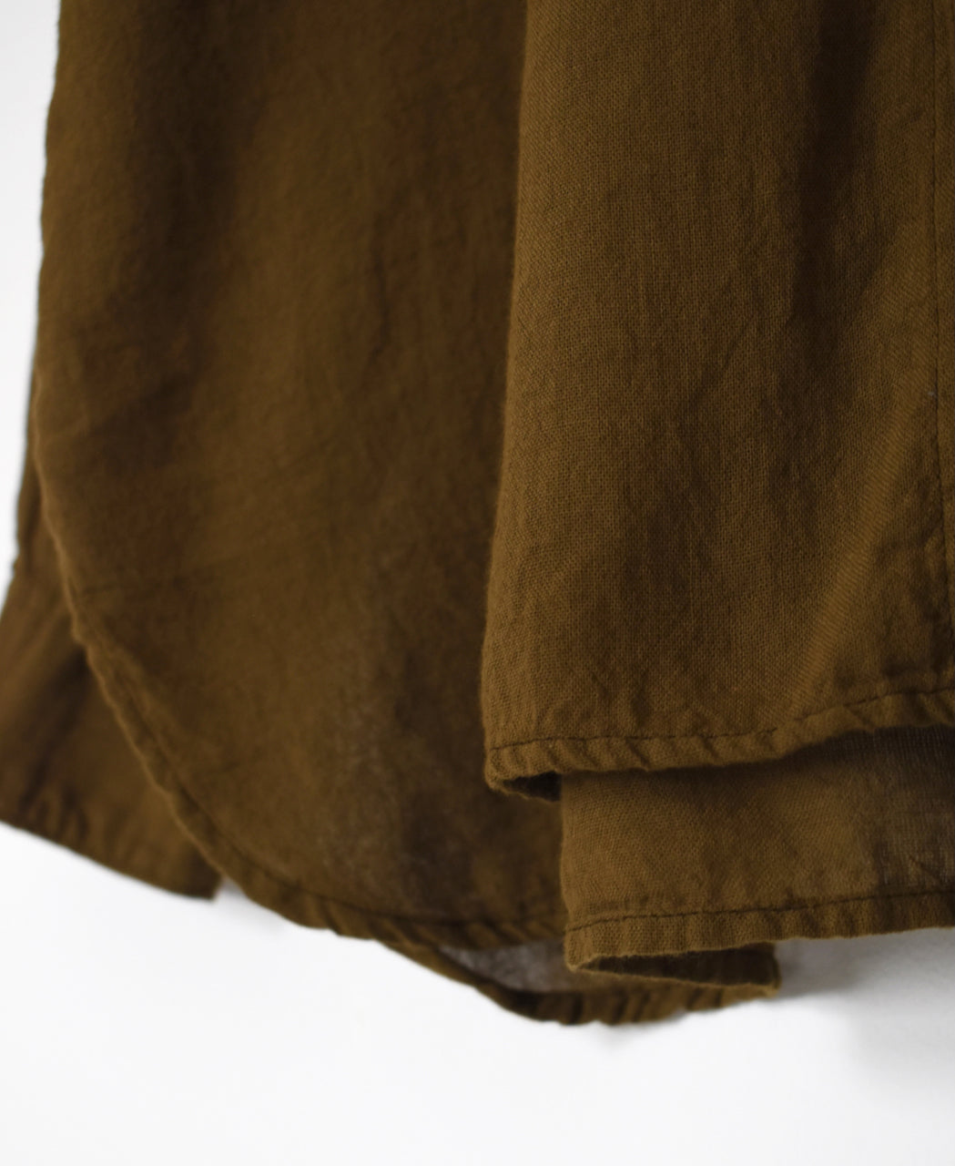 INAM2502G3D 30s GAUZE OVERDYE UTILITY REGULAR COLLAR SHIRT