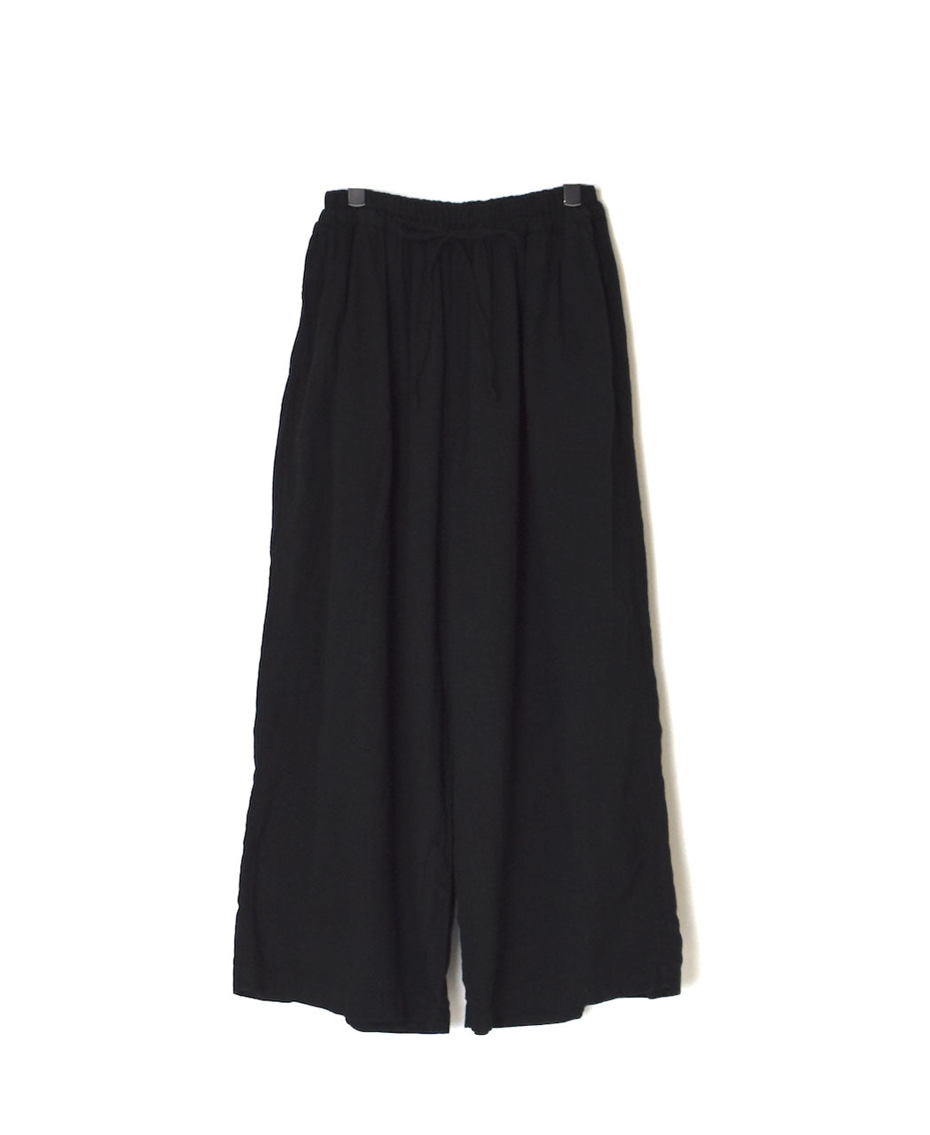 INAM2505G3D 30s GAUZE OVERDYE GATHERED EASY PANTS WITH LINING