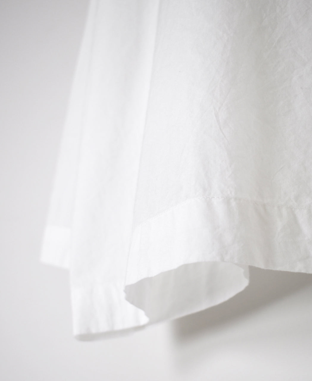 INAM2623 60s COTTON LAWN WASH BOAT NECK SMOCK