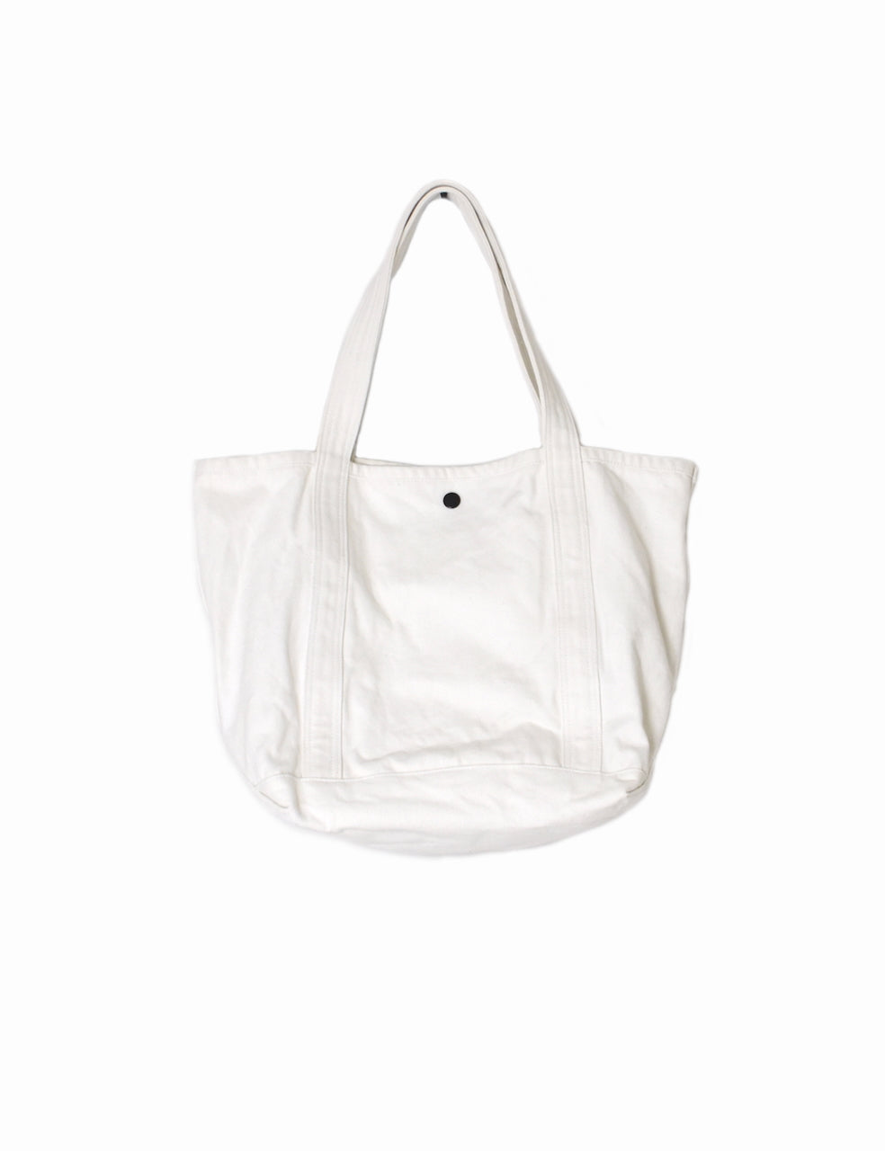 INAM2646D HEAVY CANVAS BAG OVERDYE MEDIUM TOTE BAG WITH TWO INSIDE POCKETS