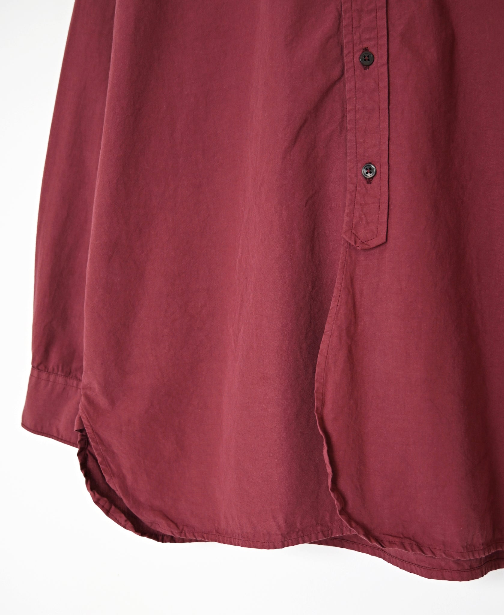 INAM2651PD 40s POPLIN OVERDYE UTILITY REGULAR COLLAR SHIRT
