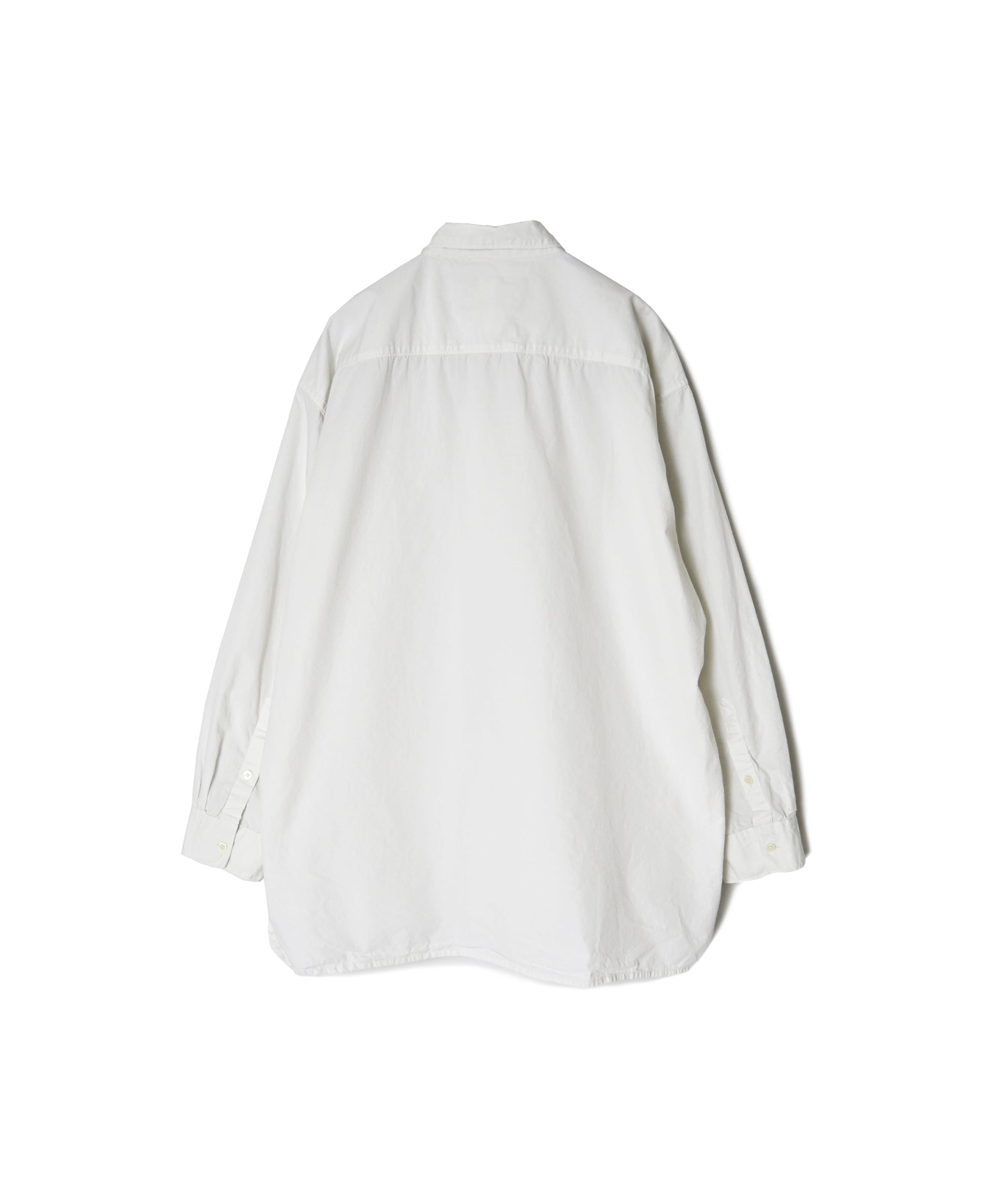 INAM2651PD 40s POPLIN OVERDYE UTILITY REGULAR COLLAR SHIRT