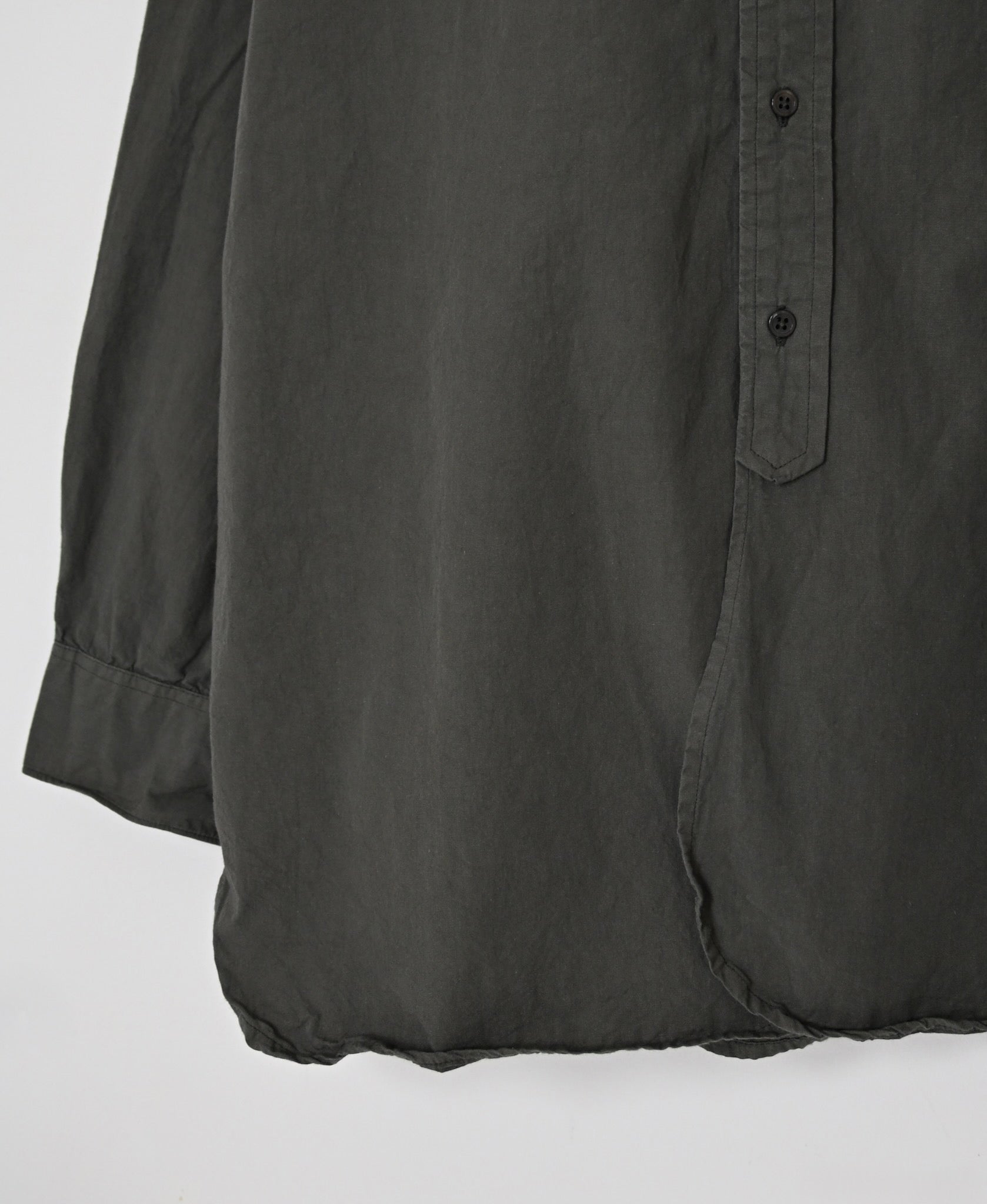INAM2651PD 40s POPLIN OVERDYE UTILITY REGULAR COLLAR SHIRT