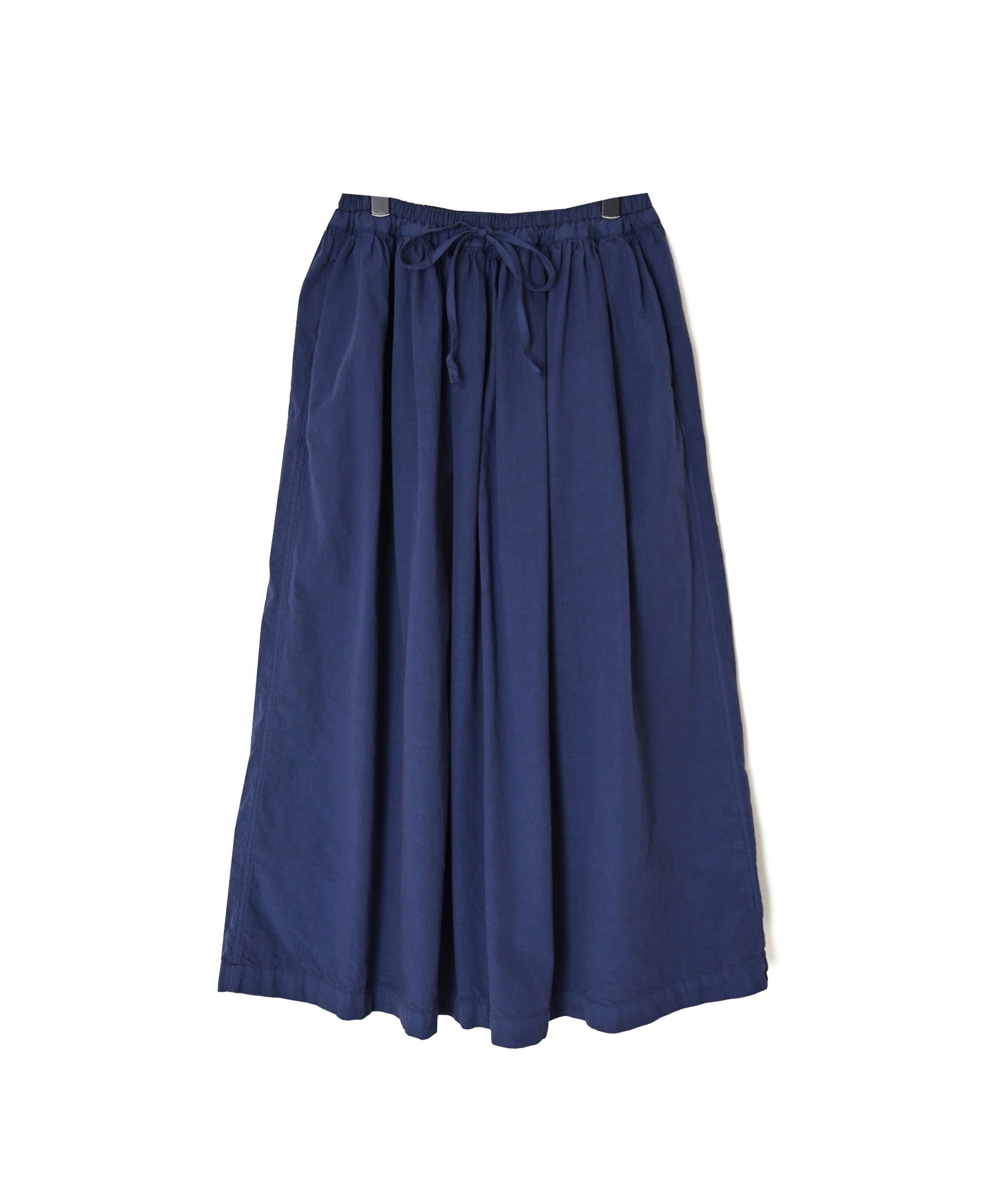 INAM2654PD 40s POPLIN OVERDYE EASY GATHERED SKIRT