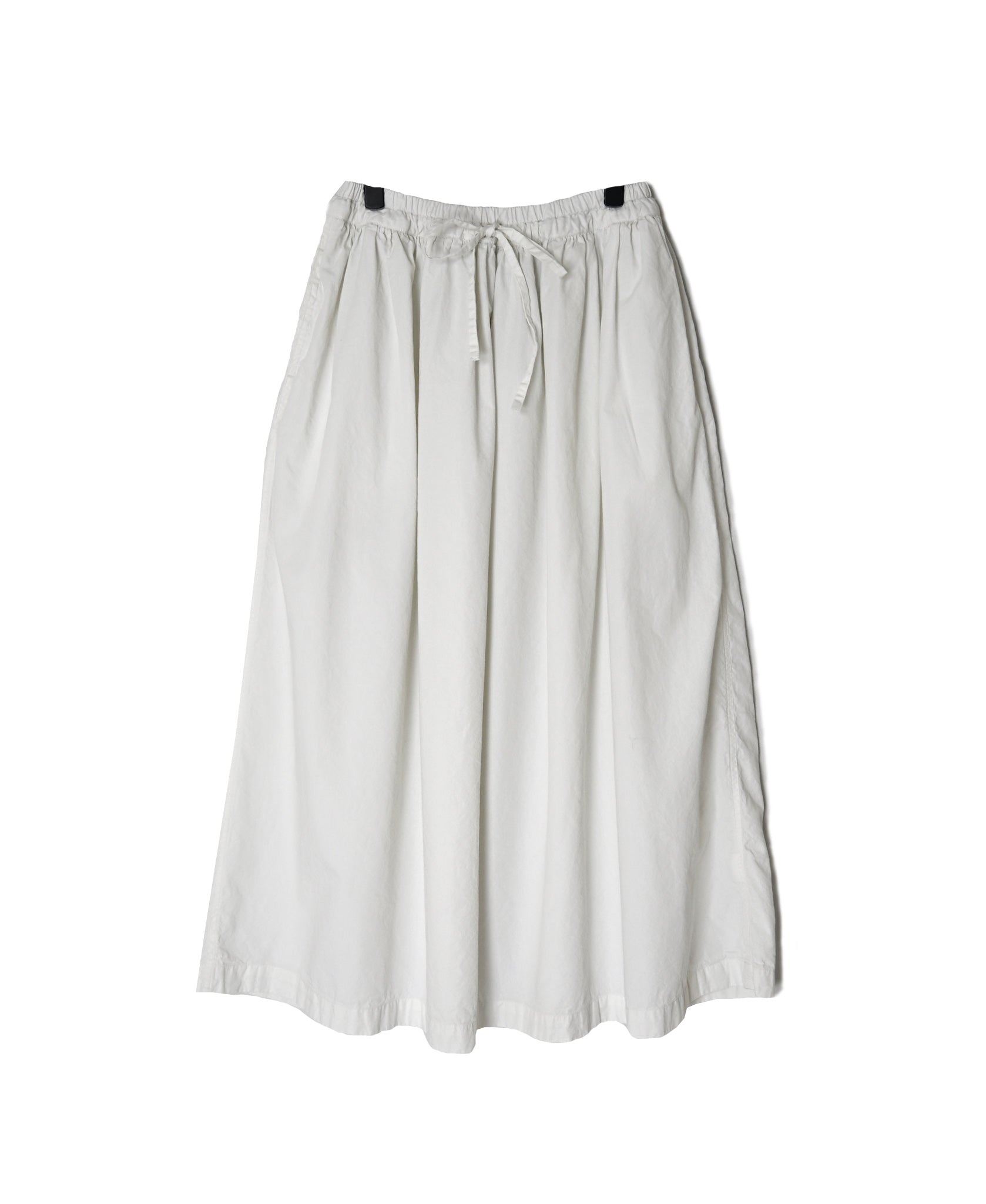 INAM2654PD 40s POPLIN OVERDYE EASY GATHERED SKIRT