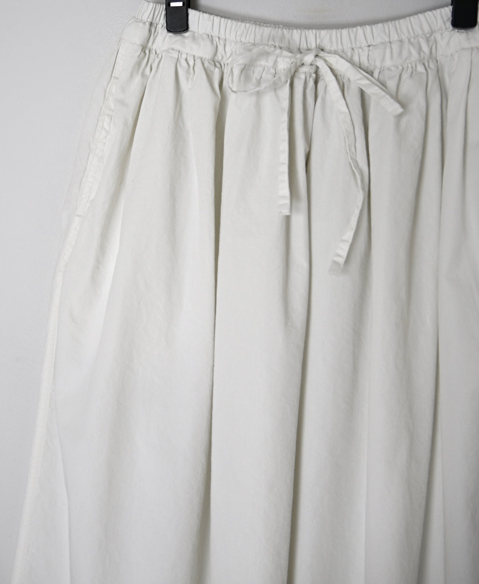 INAM2654PD 40s POPLIN OVERDYE EASY GATHERED SKIRT
