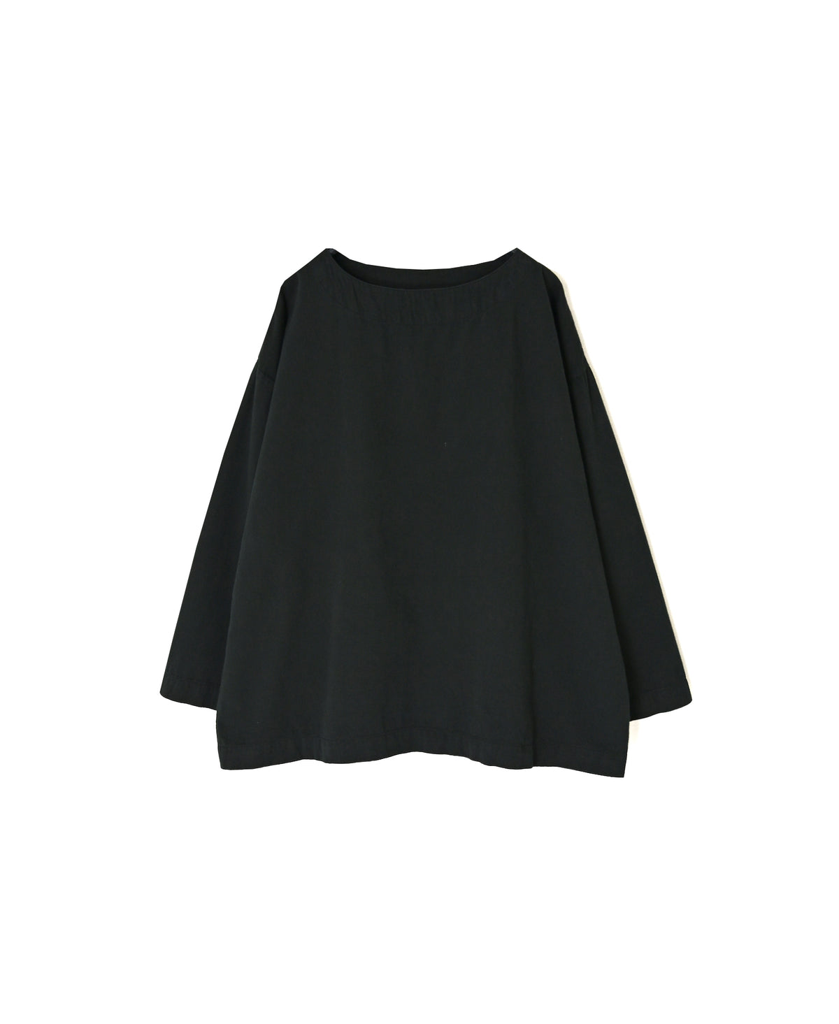 INAM2661TD 30s COTTON TWILL OVERDYE BOAT NECK SMOCK