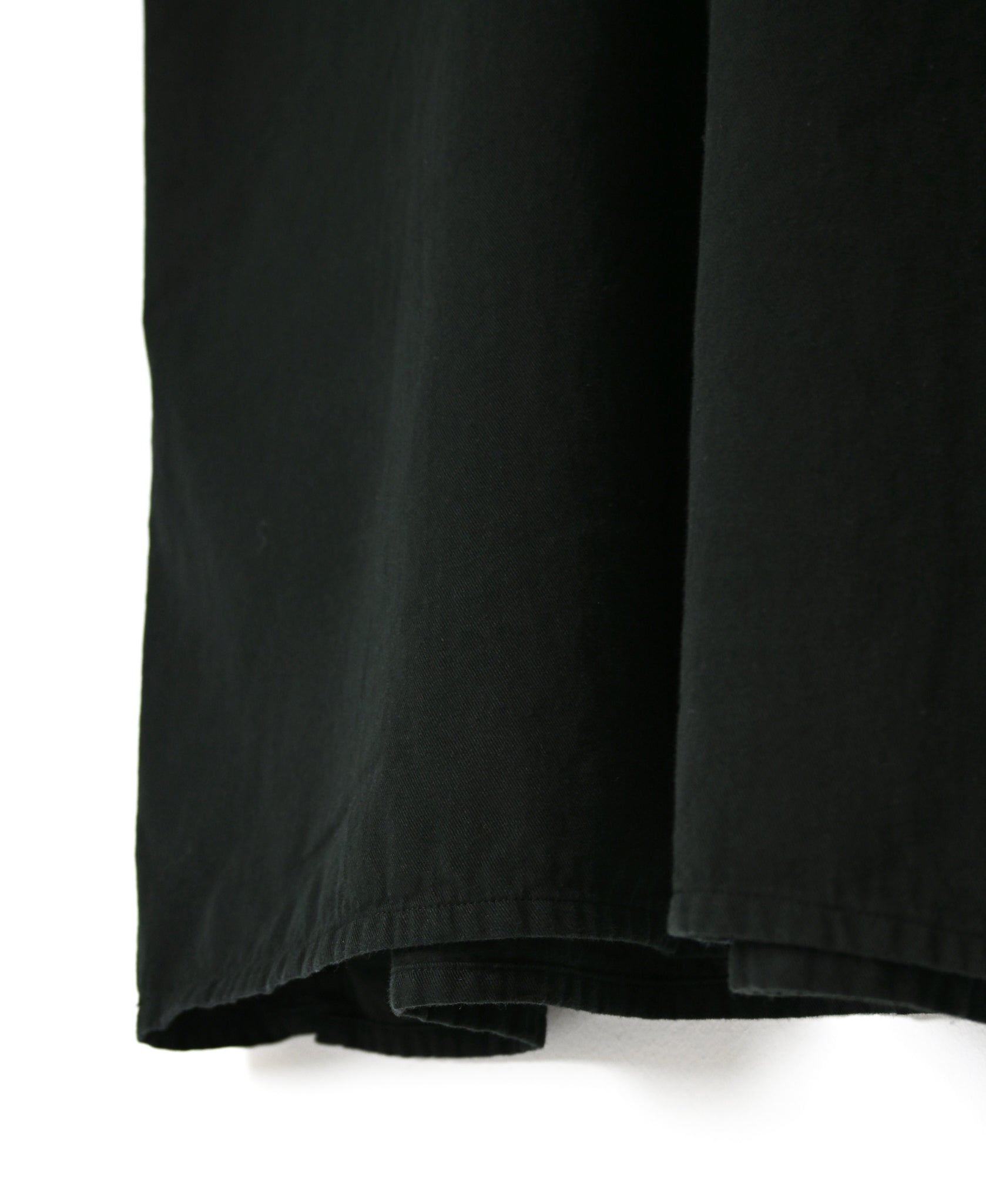 INAM2663TD 30s COTTON TWILL OVERDYE WORK GATHER LONG SHIRT