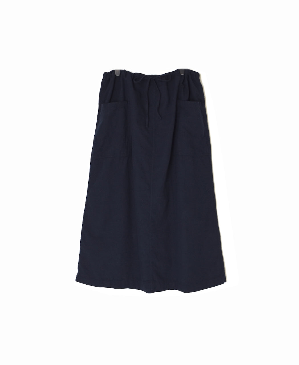 INHT2514CLD COTTON LINEN PLAIN  OVERDYE EASY SKIRT