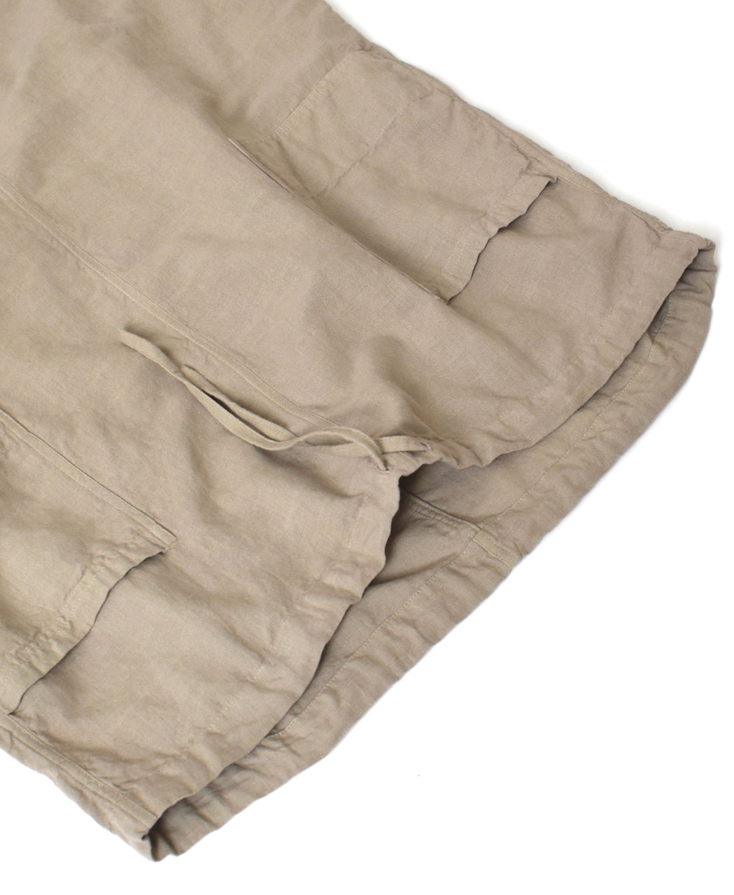 INHT2514CLD COTTON LINEN PLAIN  OVERDYE EASY SKIRT