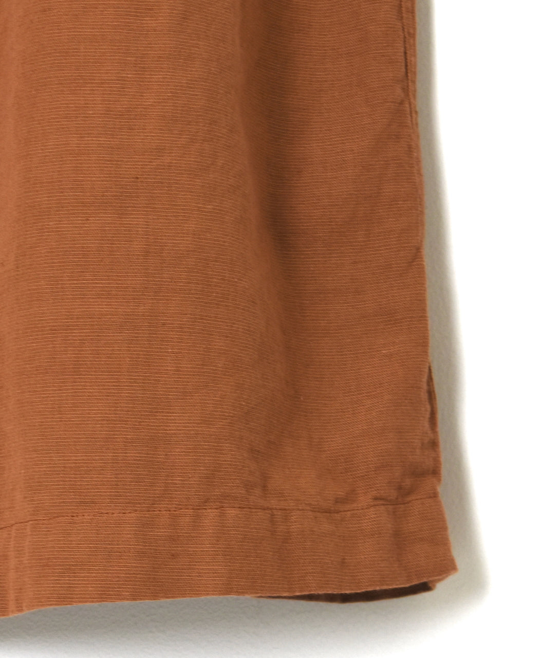 INHT2514CLD COTTON LINEN PLAIN  OVERDYE EASY SKIRT