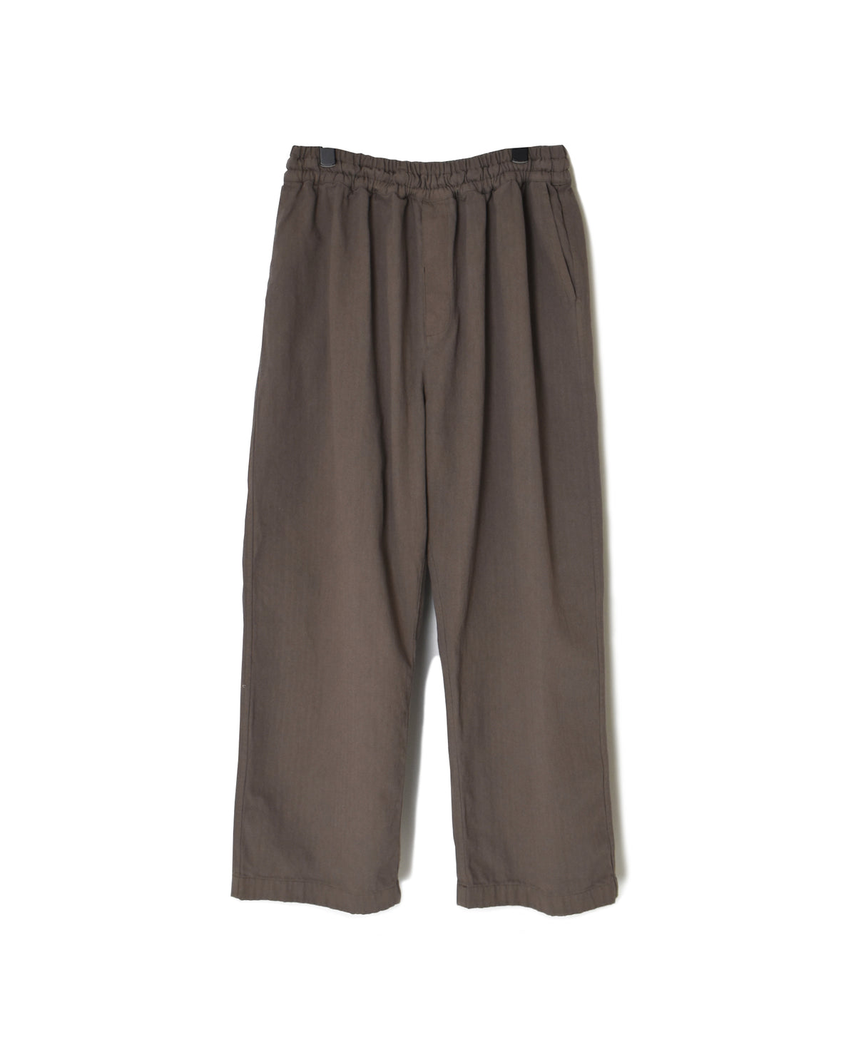 INHT2655D COTTON HERRINGBONE PLAIN OVERDYE EASY PANTS