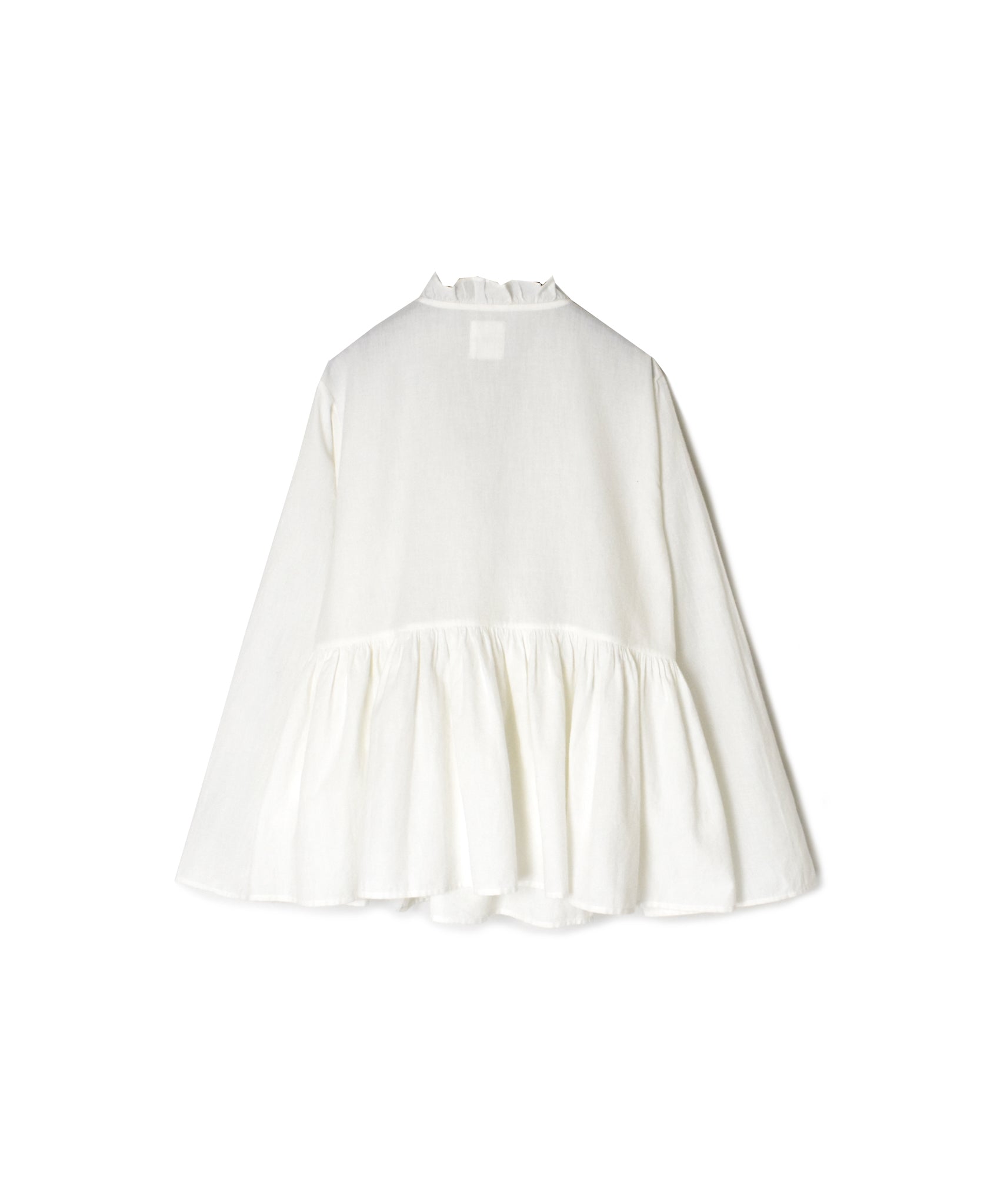 INMDS26701 TWILL COTTON KHADI PLAIN FRILL CACHE COEUR
