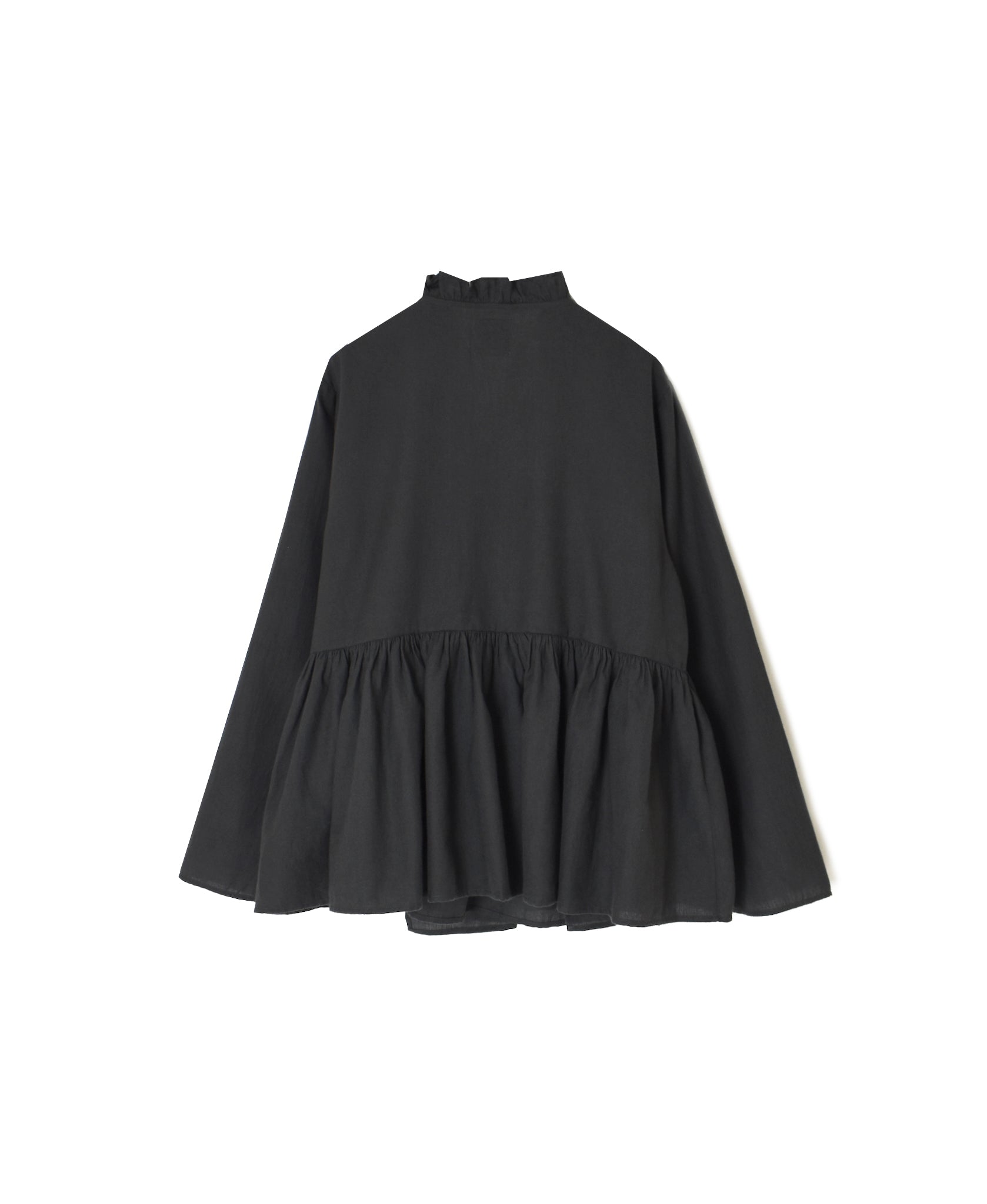 INMDS26701 TWILL COTTON KHADI PLAIN FRILL CACHE COEUR