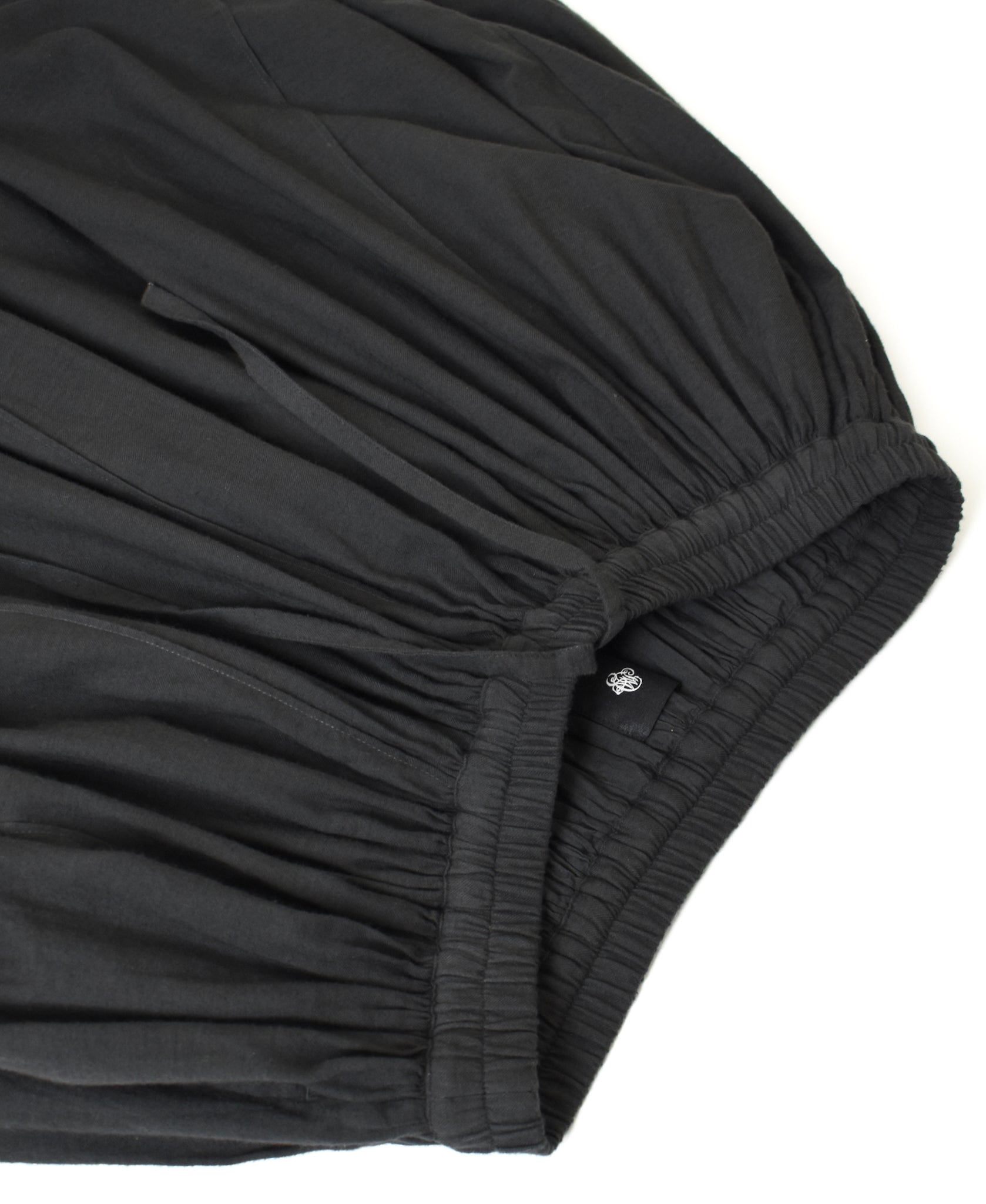 INMDS26705 TWILL COTTON KHADI PLAIN GATHERED SKIRT