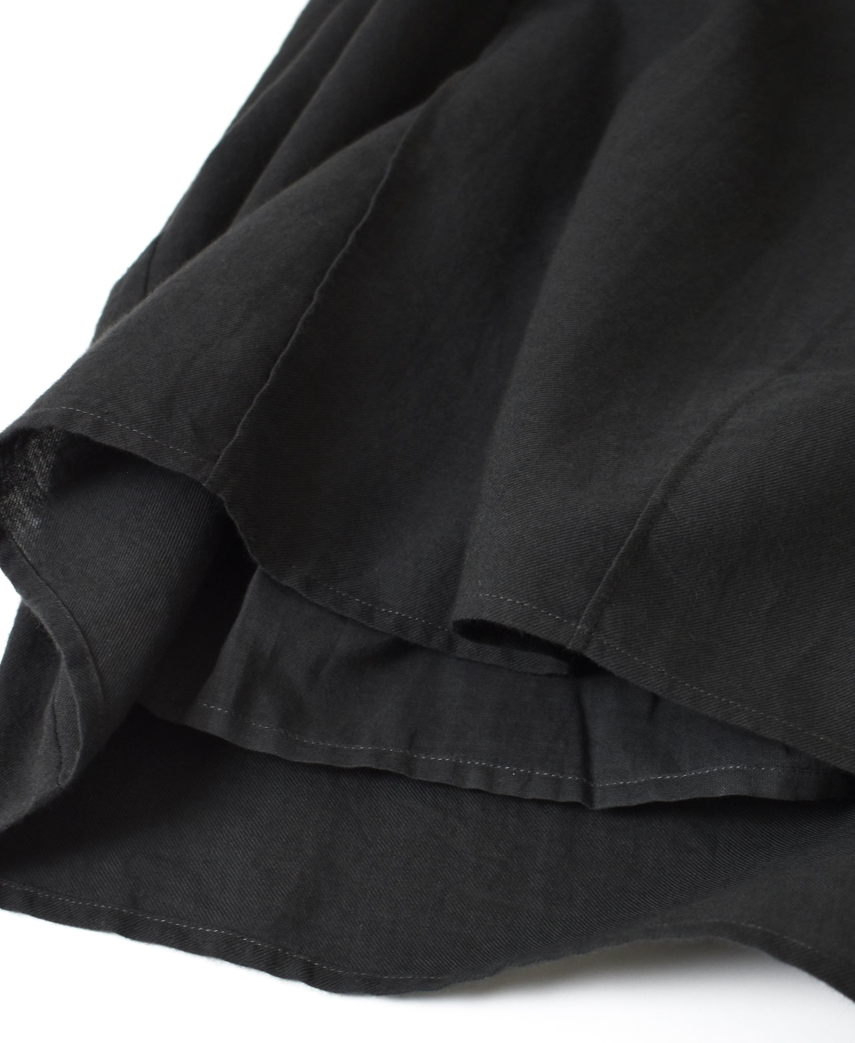 INMDS26705 TWILL COTTON KHADI PLAIN GATHERED SKIRT