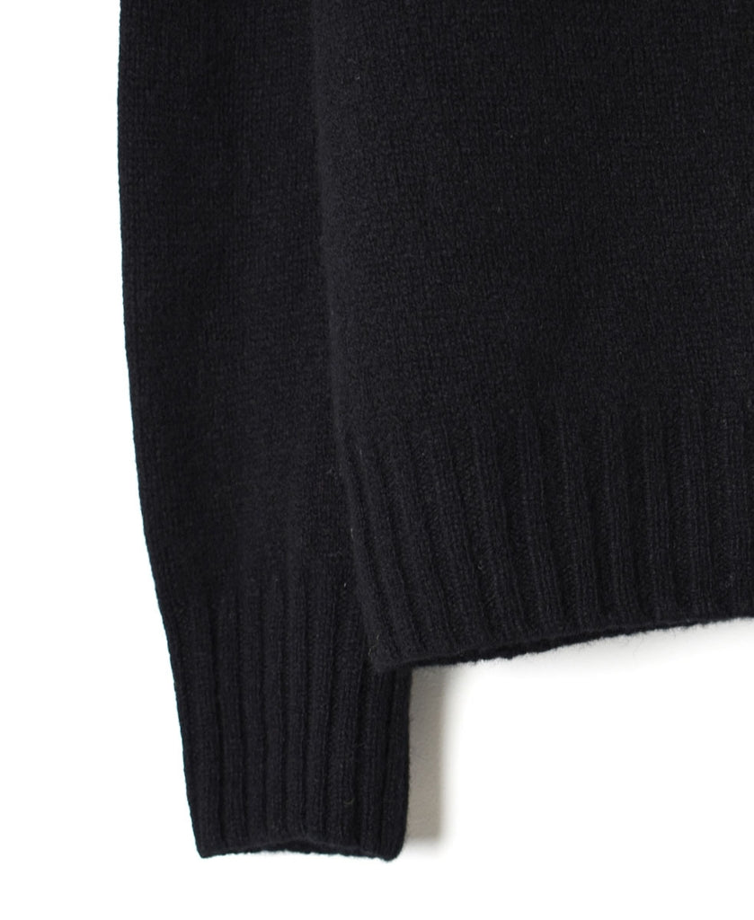 JNAMP1451 GEELONG LAMBSWOOL SEAM FREE CREW NECK SADDLE SHOULDER P/O