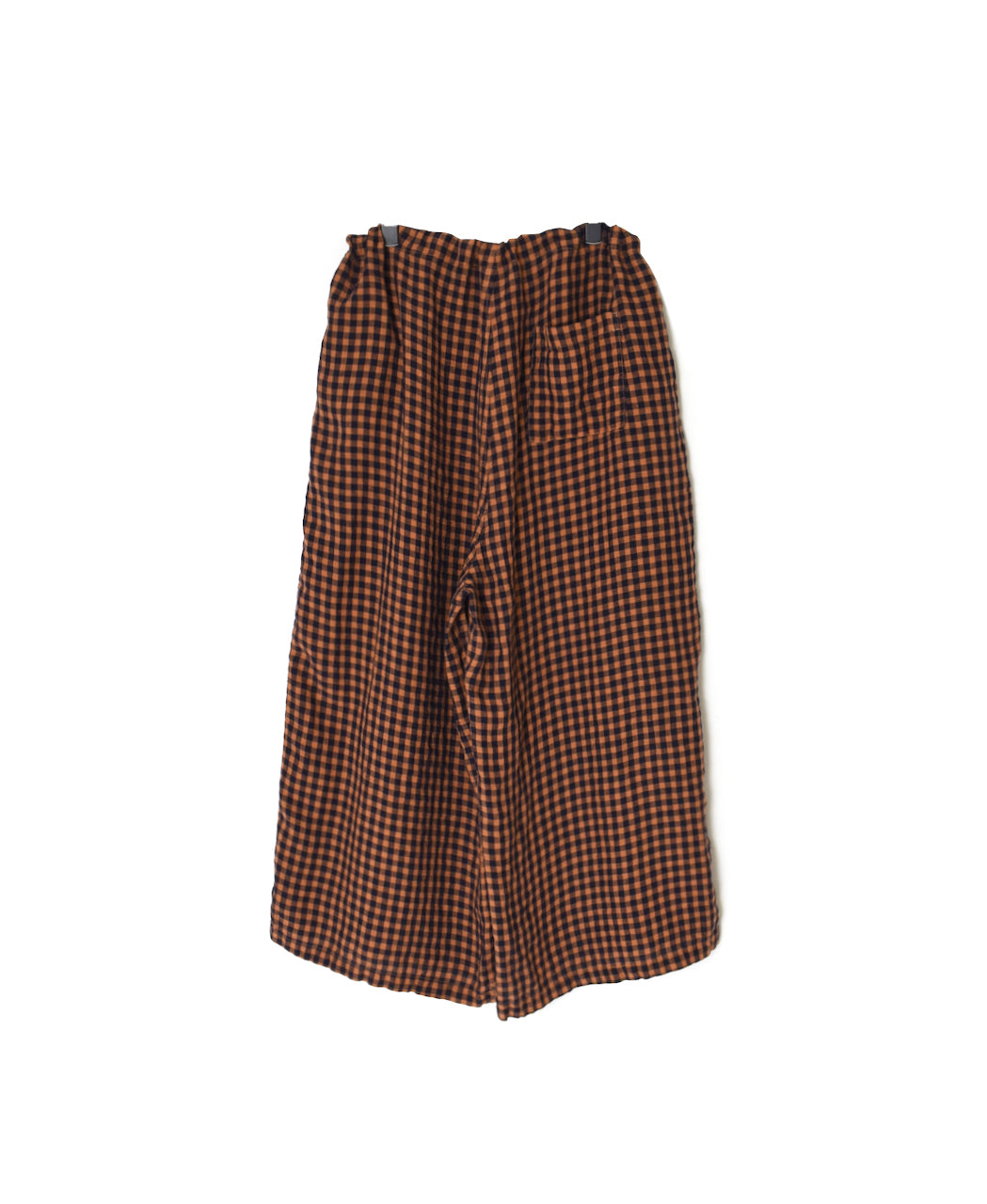 LNHT1713LC LINEN CHECK OVERDYE EASY PANTS