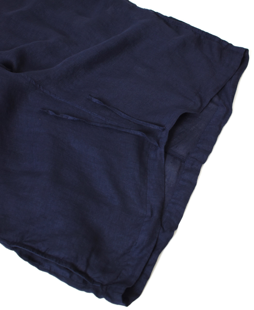 LNHT1713L LINEN PLAIN OVERDYE EASY PANTS