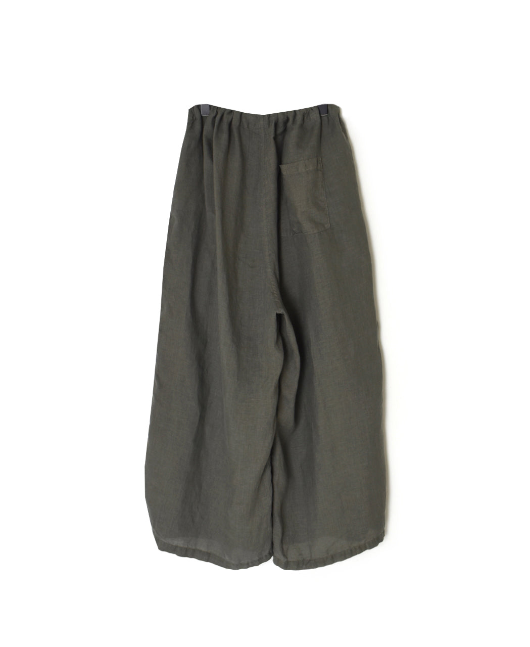 LNHT1713L LINEN PLAIN OVERDYE EASY PANTS