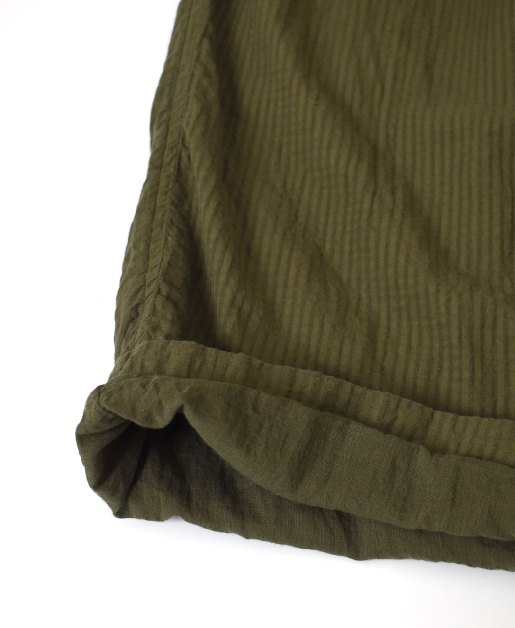 MDSH2483D 80s ORGANIC COTTON  ( BIG CHECK x SMALL CHECK ) OVERDYE EASY PANTS WITH LINING