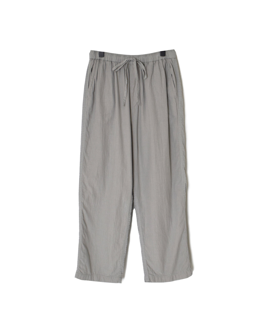 MDSH2483D 80s ORGANIC COTTON  ( BIG CHECK x SMALL CHECK ) OVERDYE EASY PANTS WITH LINING
