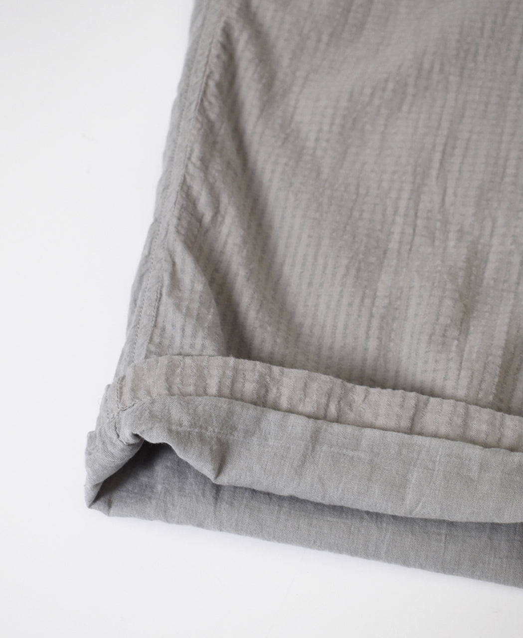 MDSH2483D 80s ORGANIC COTTON  ( BIG CHECK x SMALL CHECK ) OVERDYE EASY PANTS WITH LINING