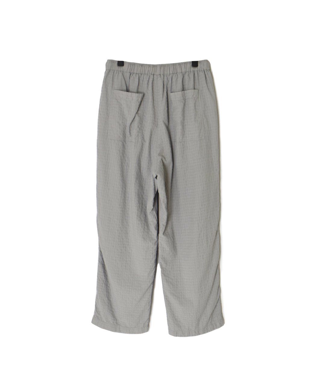 MDSH2483D 80s ORGANIC COTTON  ( BIG CHECK x SMALL CHECK ) OVERDYE EASY PANTS WITH LINING