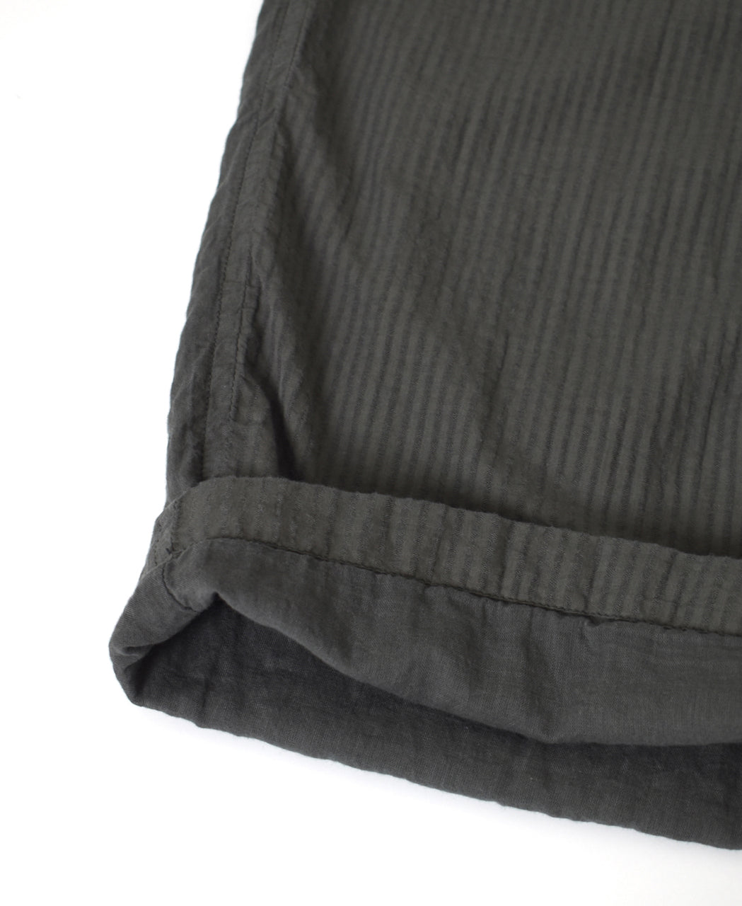 MDSH2483D 80s ORGANIC COTTON  ( BIG CHECK x SMALL CHECK ) OVERDYE EASY PANTS WITH LINING