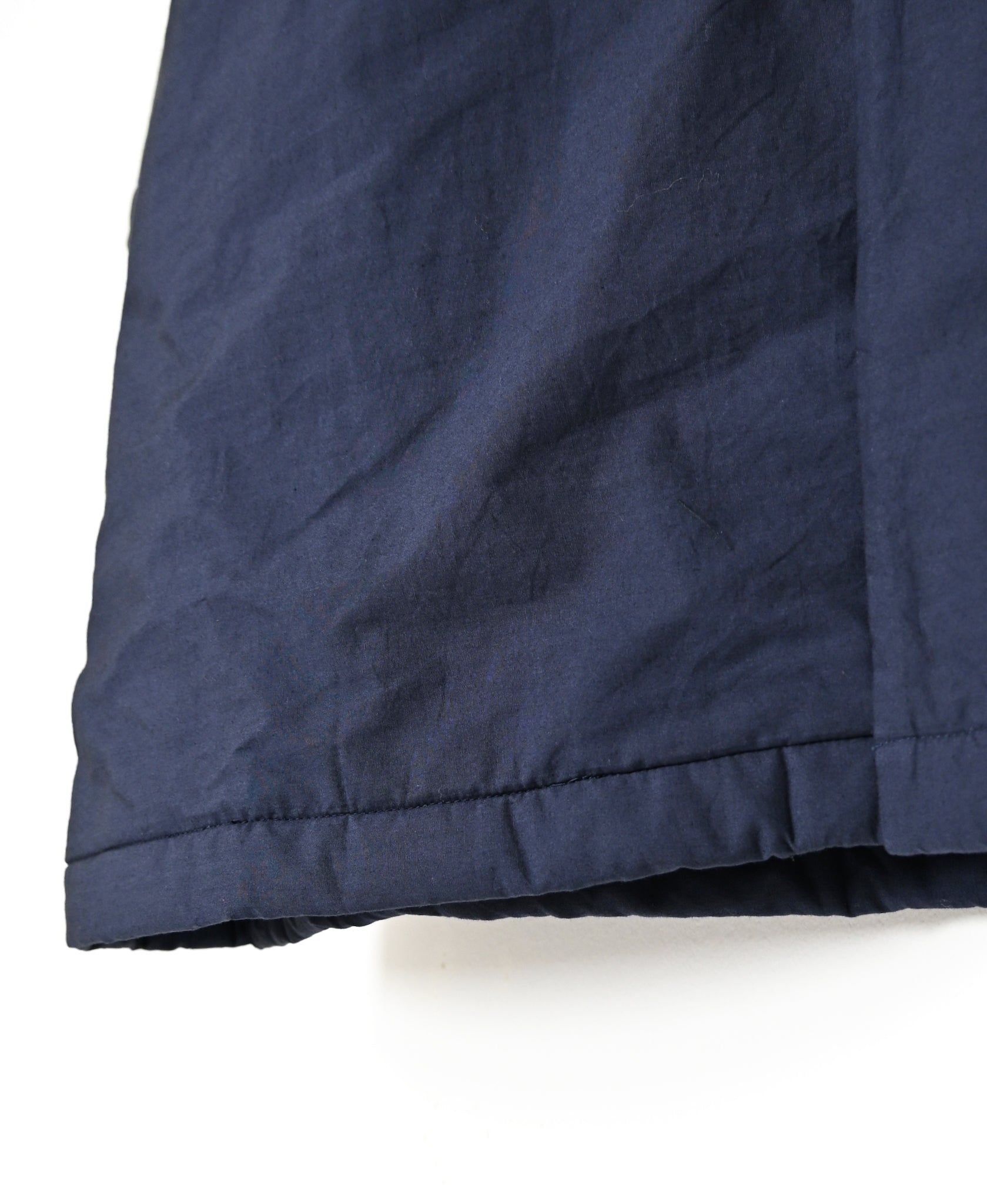MDSH26522 PADDED 60s ORGANIC POPLIN PLAIN REGULAR COLLAR OVER COAT