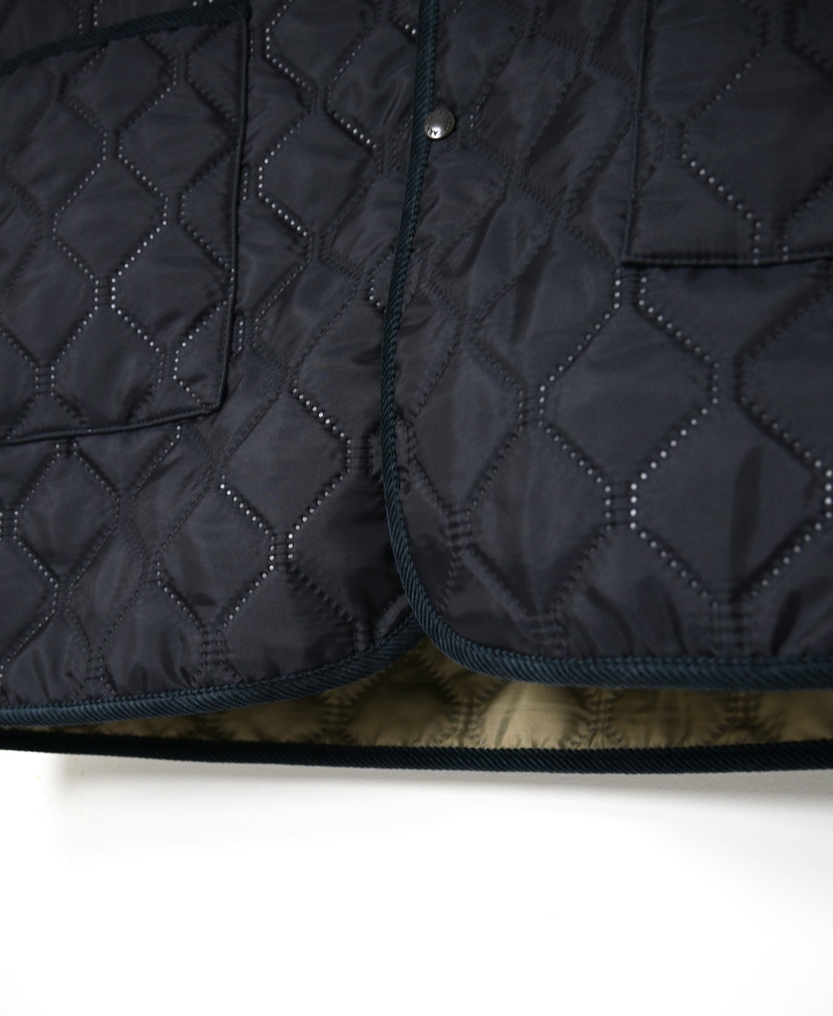 NAM2562PP PLAIN POLYESTER×PLAIN POLYESTER OVERSIZED MID-LENGTH HOODED COAT WITH RIBBED CUFF
