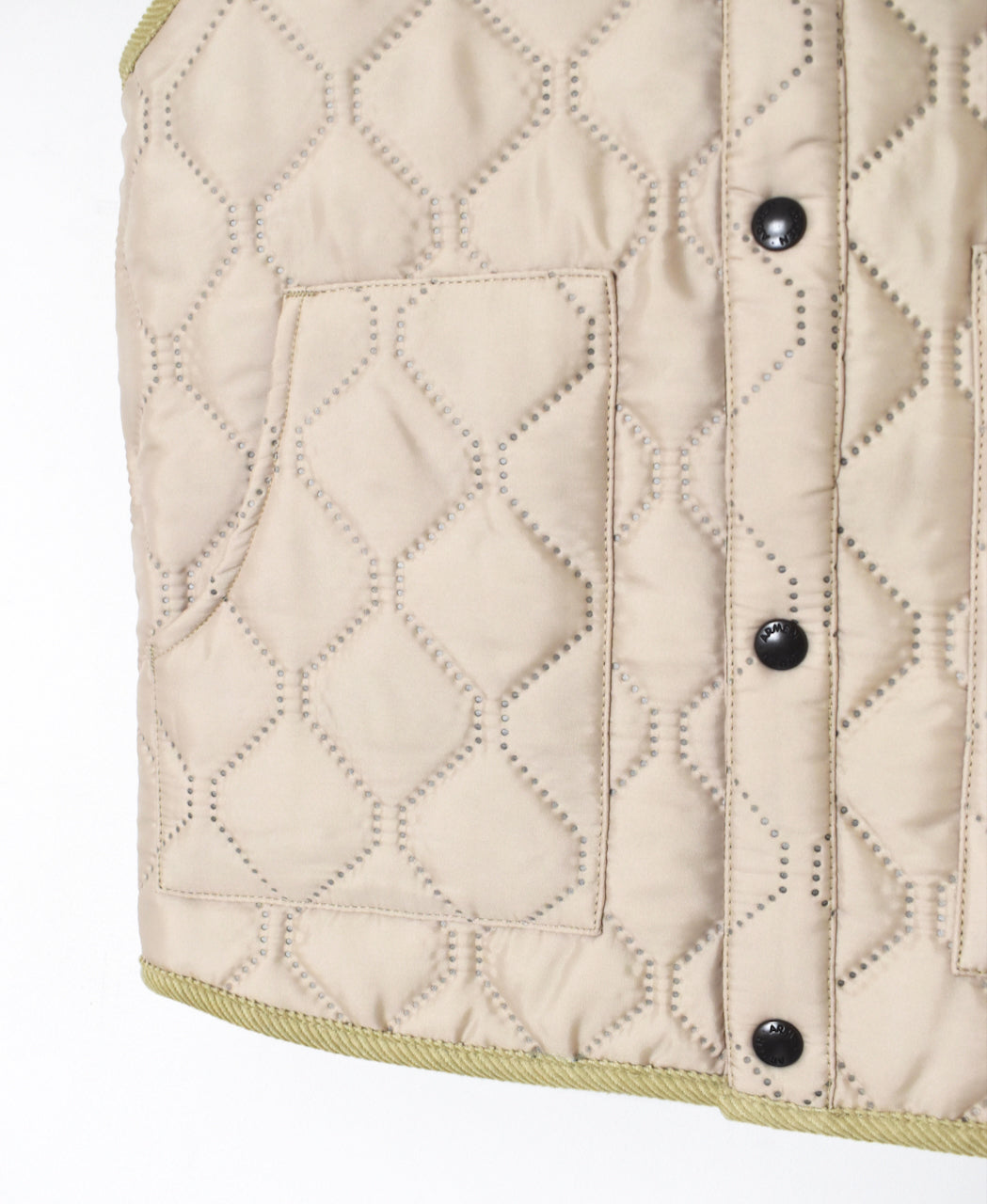 NAM9984PP PLAIN POLYESTER×PLAIN POLYESTER STAND COLLAR VEST