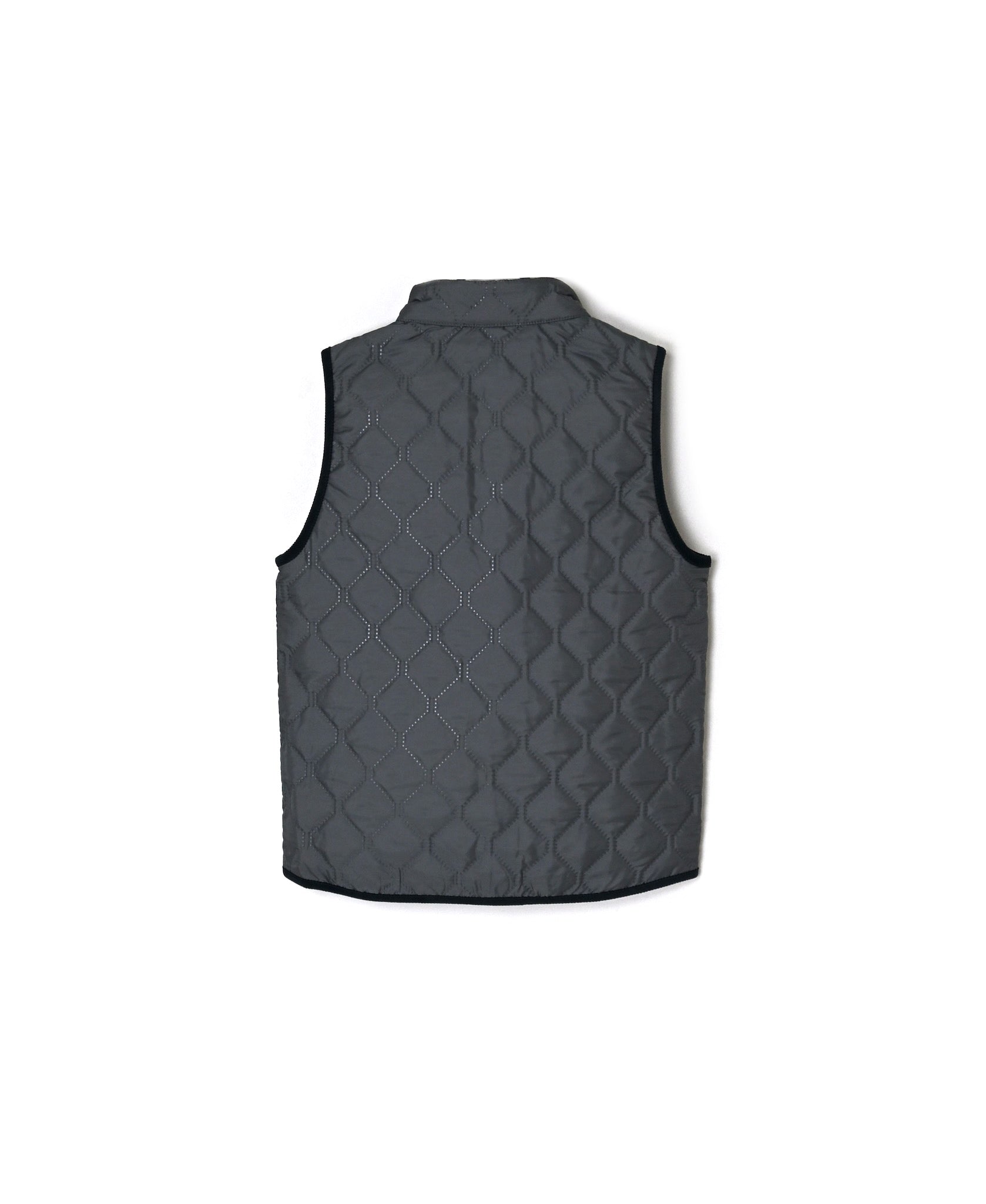 NAM9984PP PLAIN POLYESTER×PLAIN POLYESTER STAND COLLAR VEST