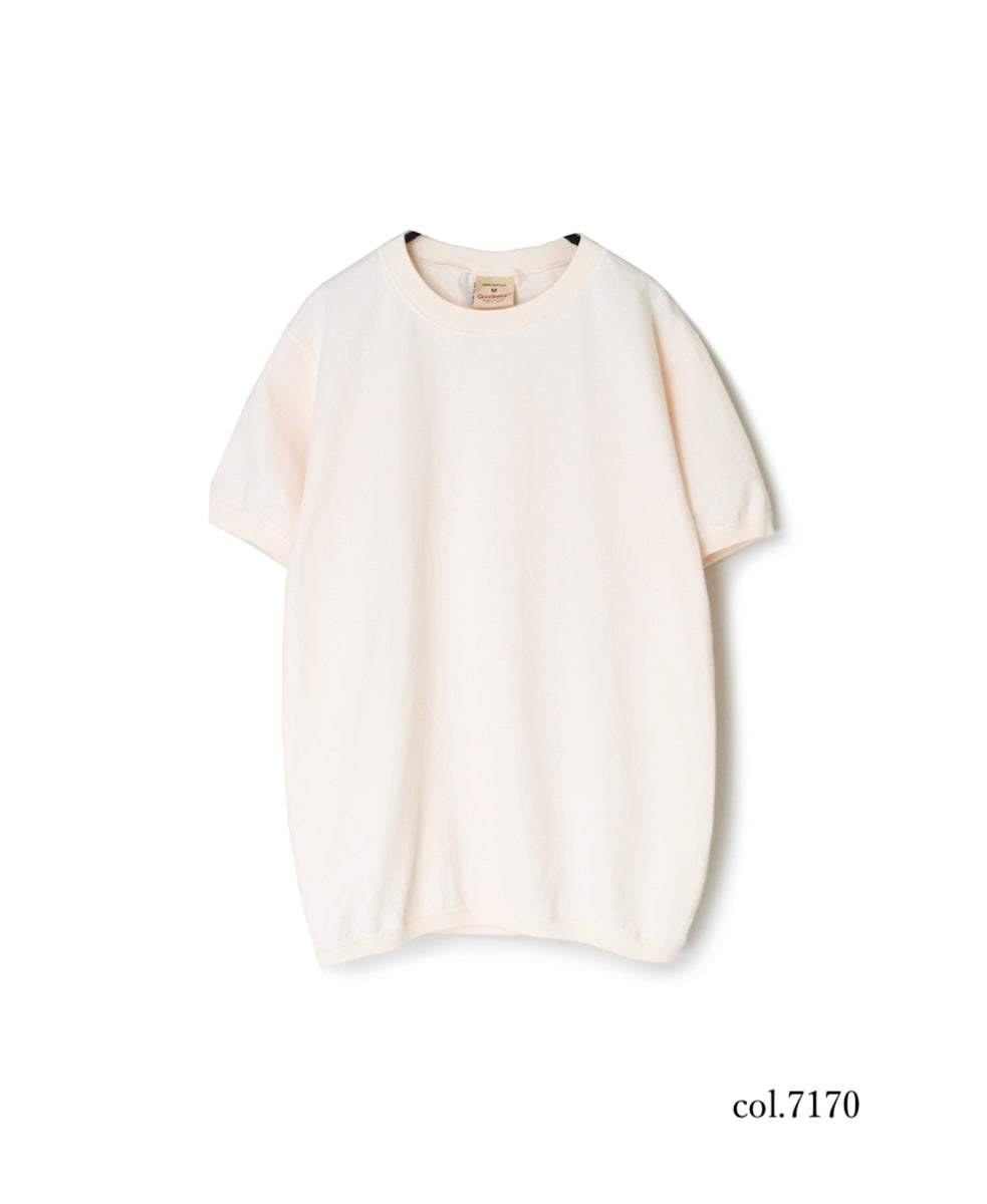 NGT9801 7.2oz HEAVY WEIGHT COTTON CREW-NECK S/SL TEE CUFF AND HEM