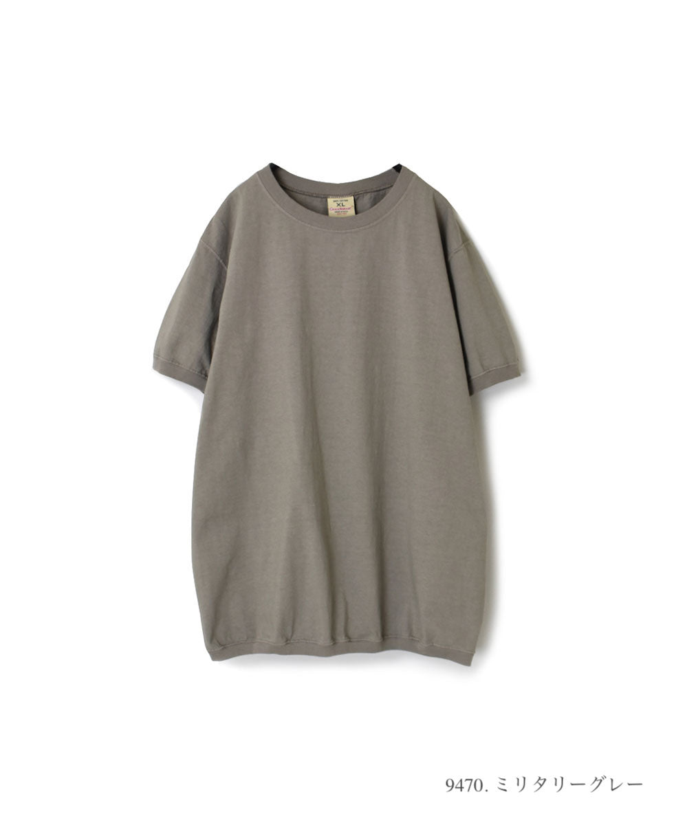 NGT9801 7.2oz HEAVY WEIGHT COTTON CREW-NECK S/SL TEE CUFF AND HEM