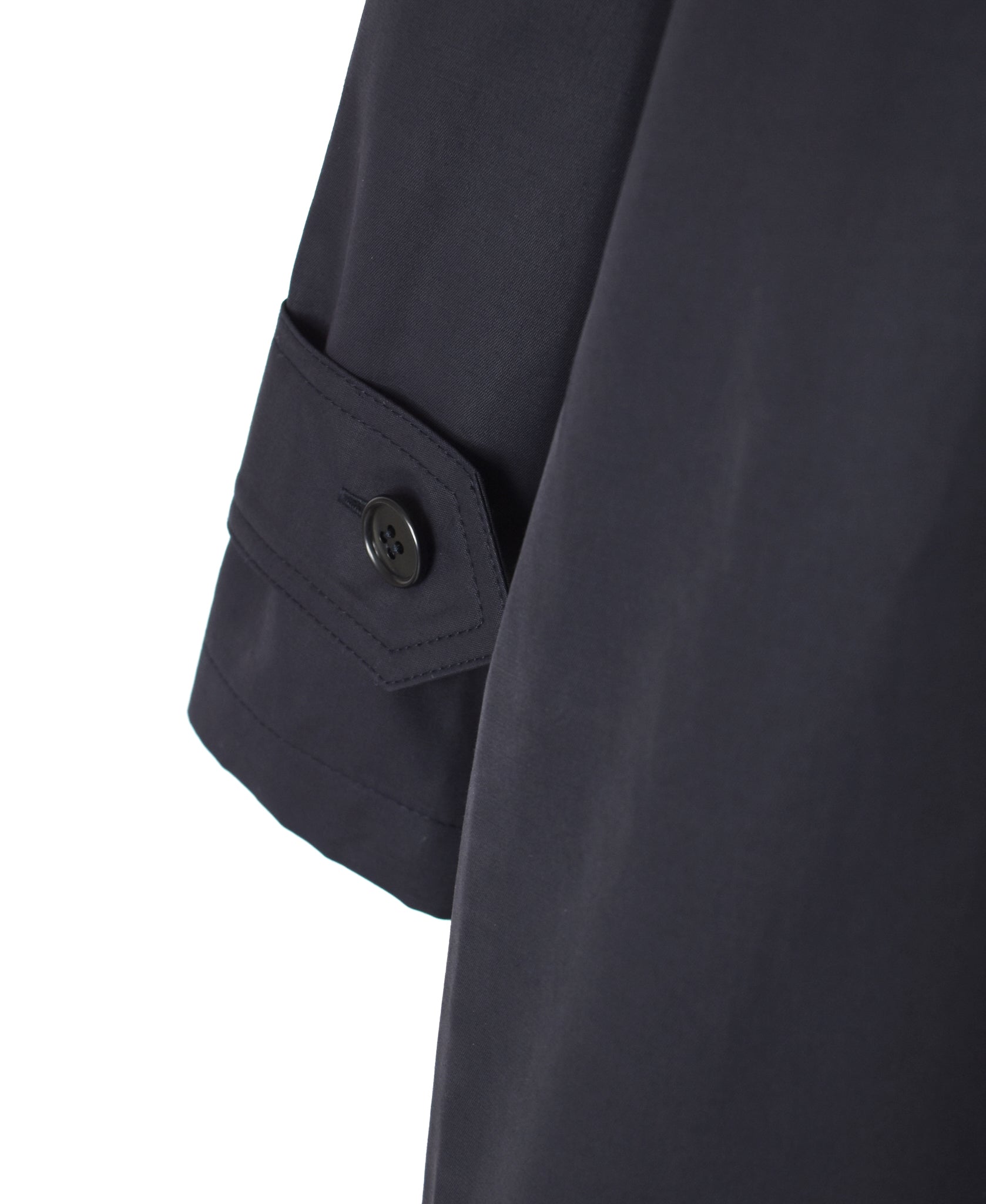 NHT2661CNT COTTON / NYLON DOUBLE OVER SHORT COAT