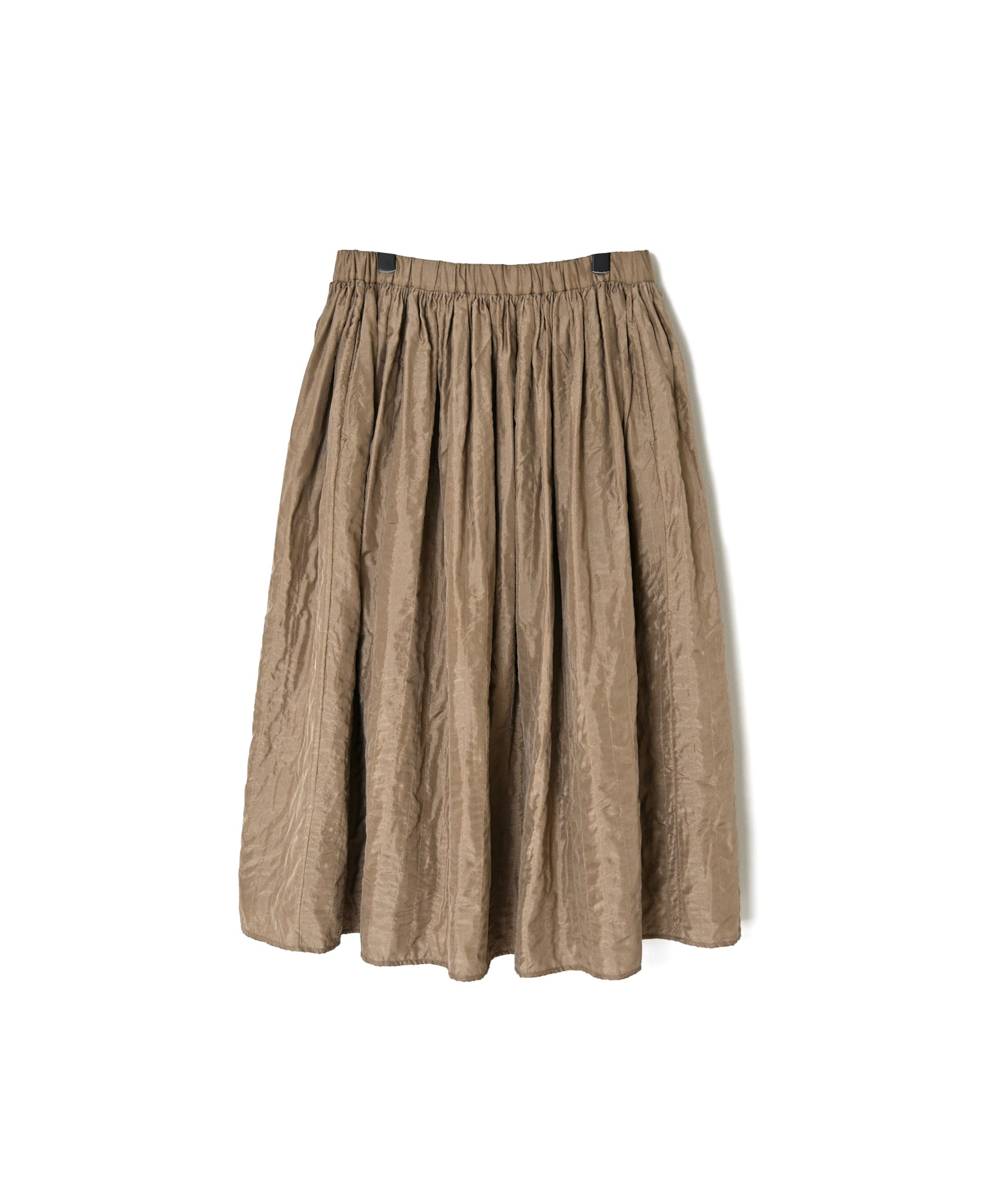 NMDS26556 BANGALORE SILK PLAIN STITCHED GATHERED SKIRT