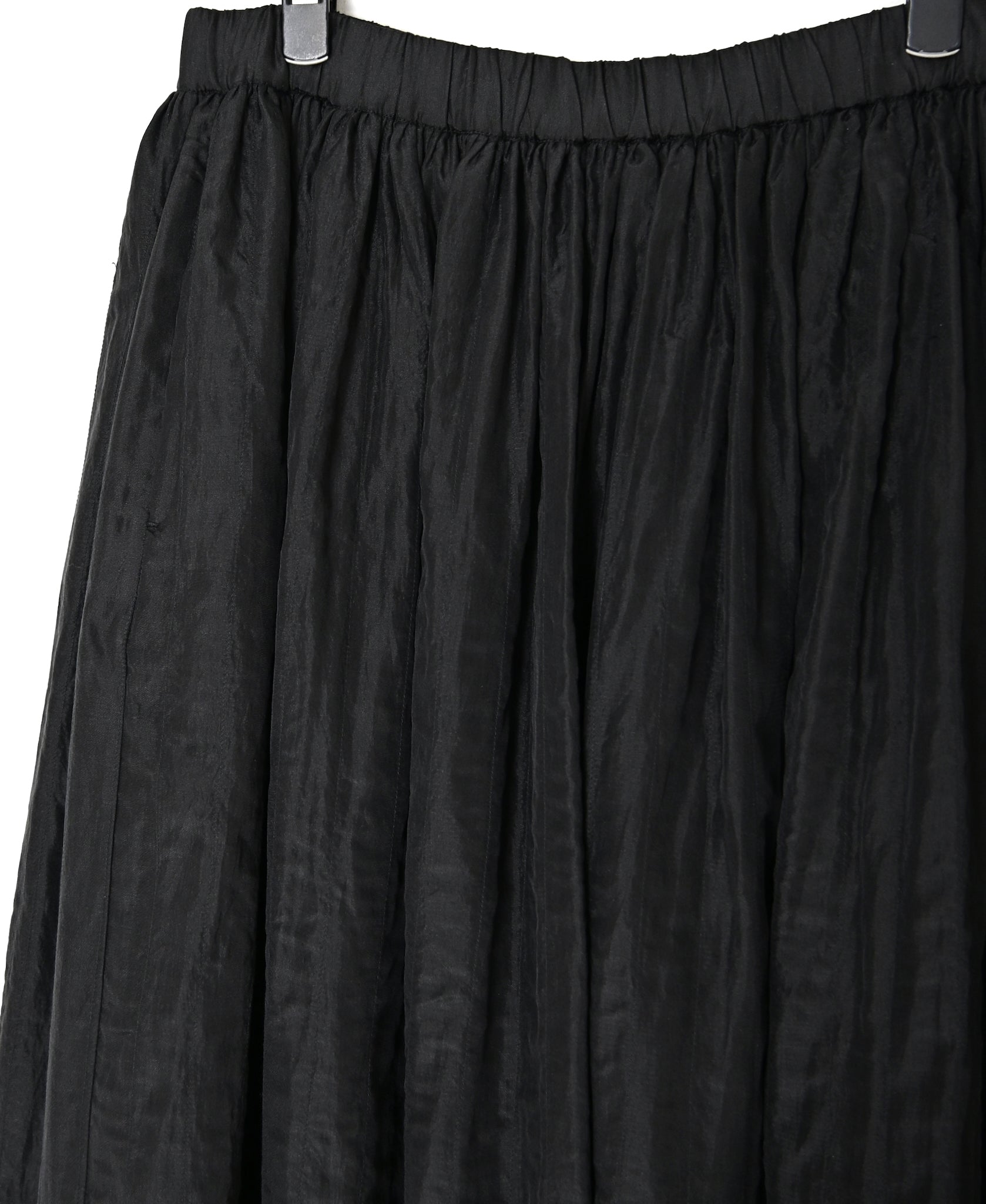 NMDS26556 BANGALORE SILK PLAIN STITCHED GATHERED SKIRT