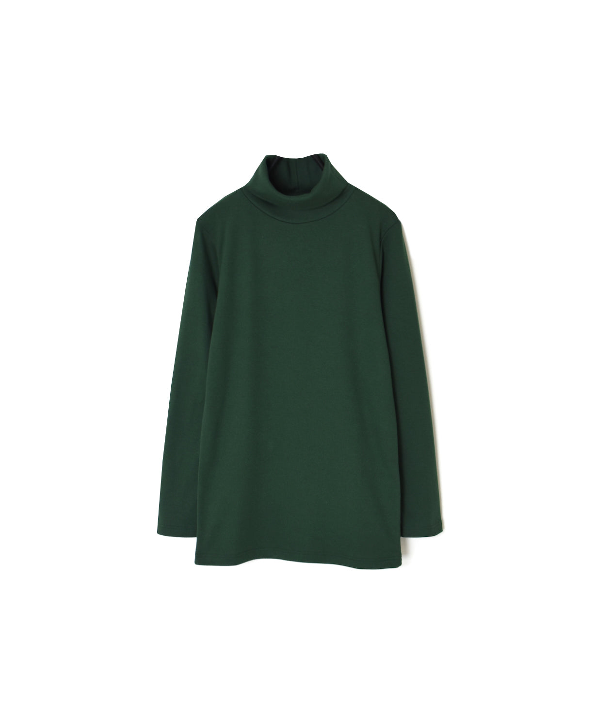 NMF1051 1×1 COTTON RIB TURTLE-NECK L/SL T-SHIRT