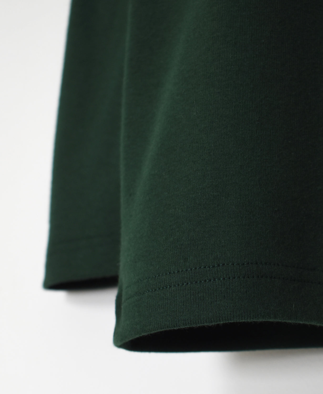 NMF1051 1×1 COTTON RIB TURTLE-NECK L/SL T-SHIRT