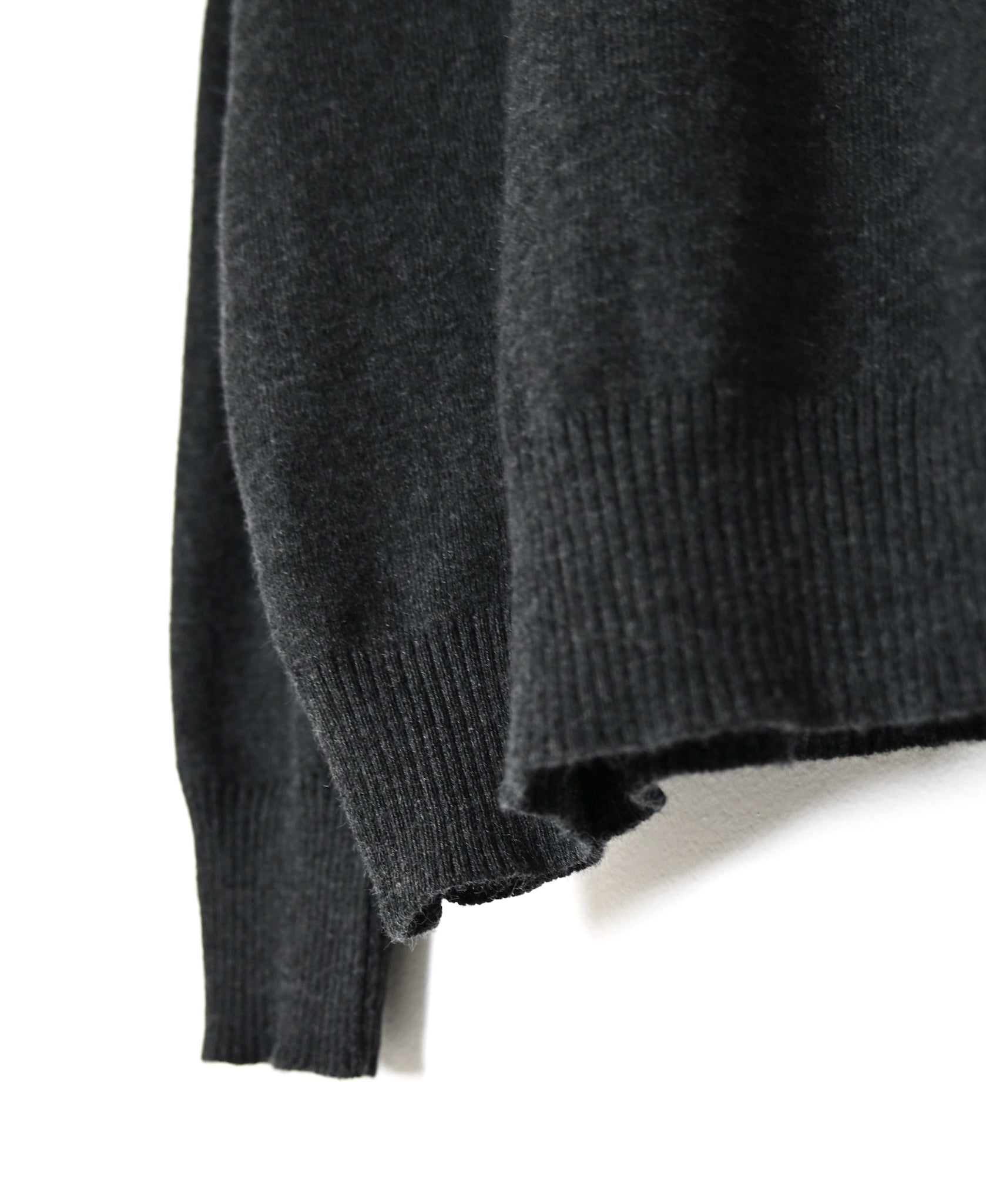 NNSL26501 14GG PLAIN STITCH COTTON/NYLON/SILK TURTLE NECK PULLOVER