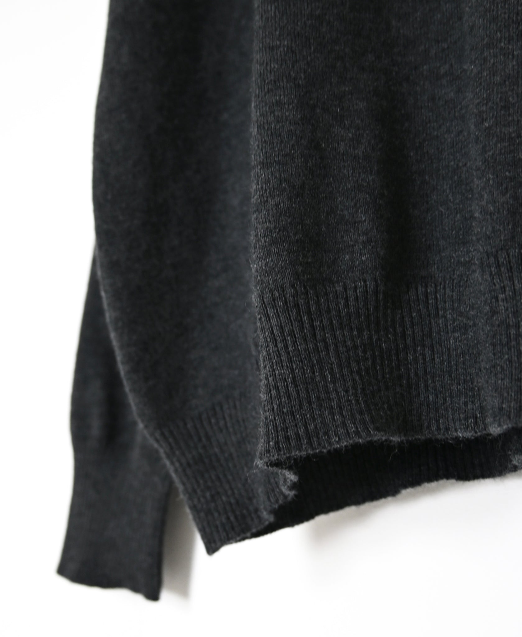 NNSL26502 14GG PLAIN STITCH COTTON/NYLON/SILK CREW-NECK PULLOVER