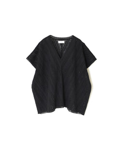 NSL25063 ALL LACE FRENCH/SL PONCHO