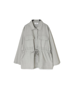 60s CAMBRIC PLAIN REGULAR COLLAR FLAP POCKET SHIRT