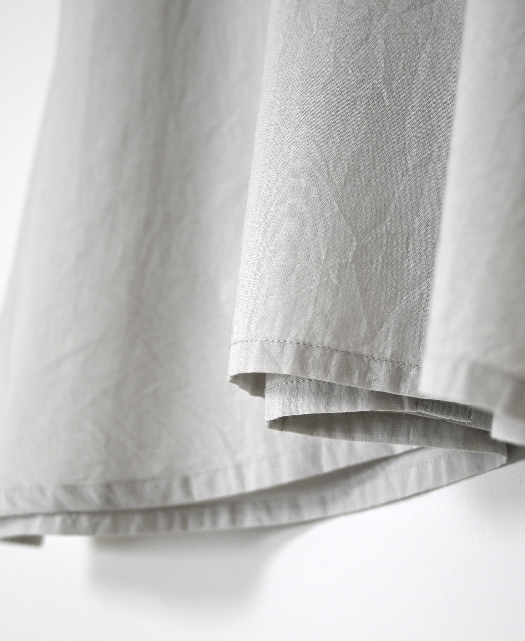 NSL26006 60s CAMBRIC PLAIN BACK OPENING SMOCK