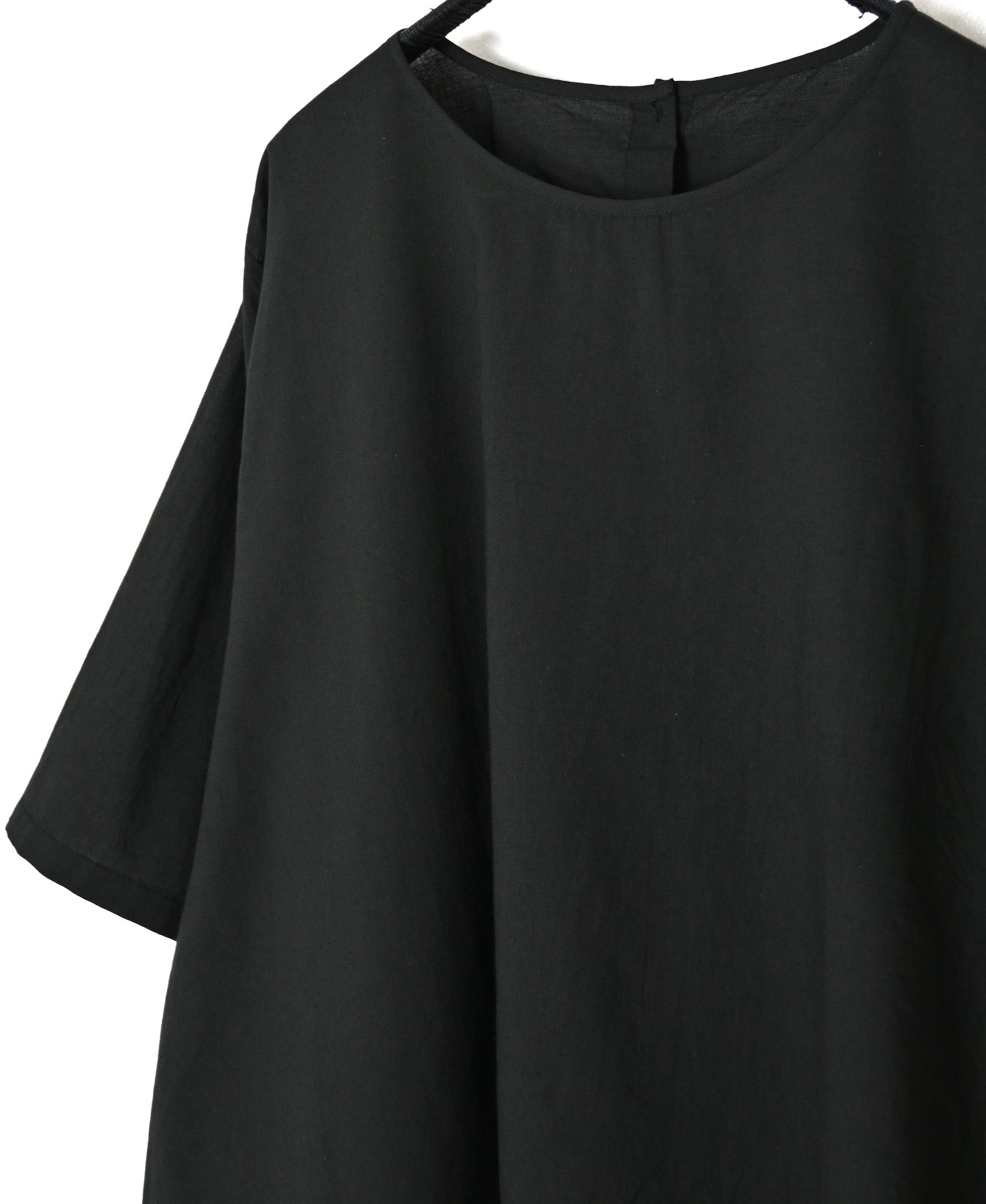 NSL26006 60s CAMBRIC PLAIN BACK OPENING SMOCK